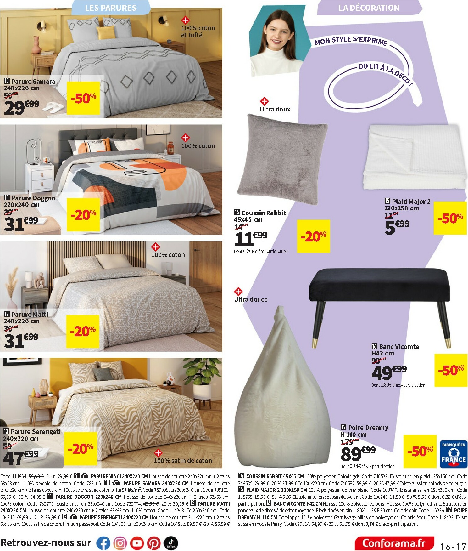 conforama - Catalogue Conforama valable du 23/12 au 26/01 - page: 17
