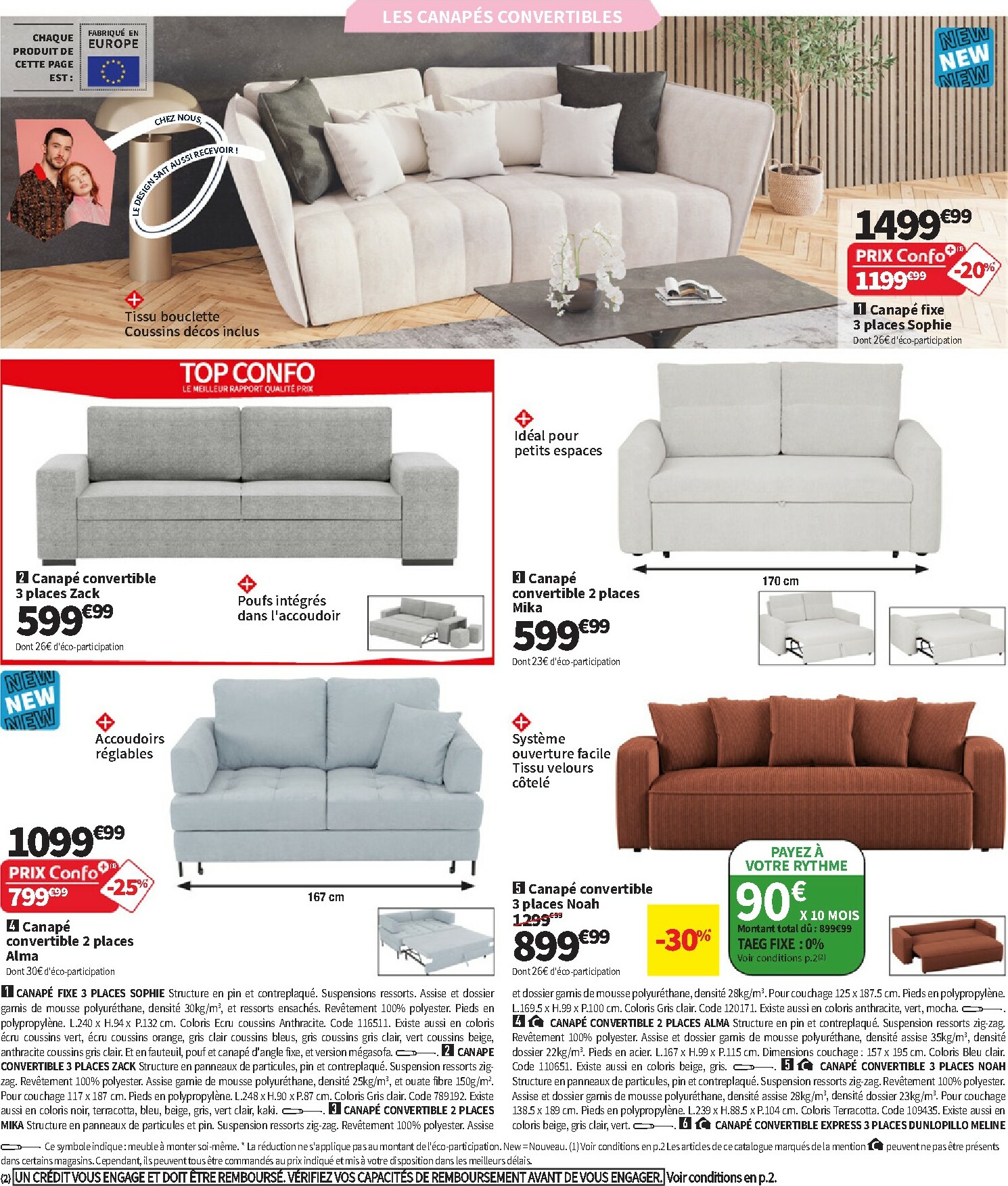 conforama - Catalogue Conforama valable du 23/12 au 26/01 - page: 30