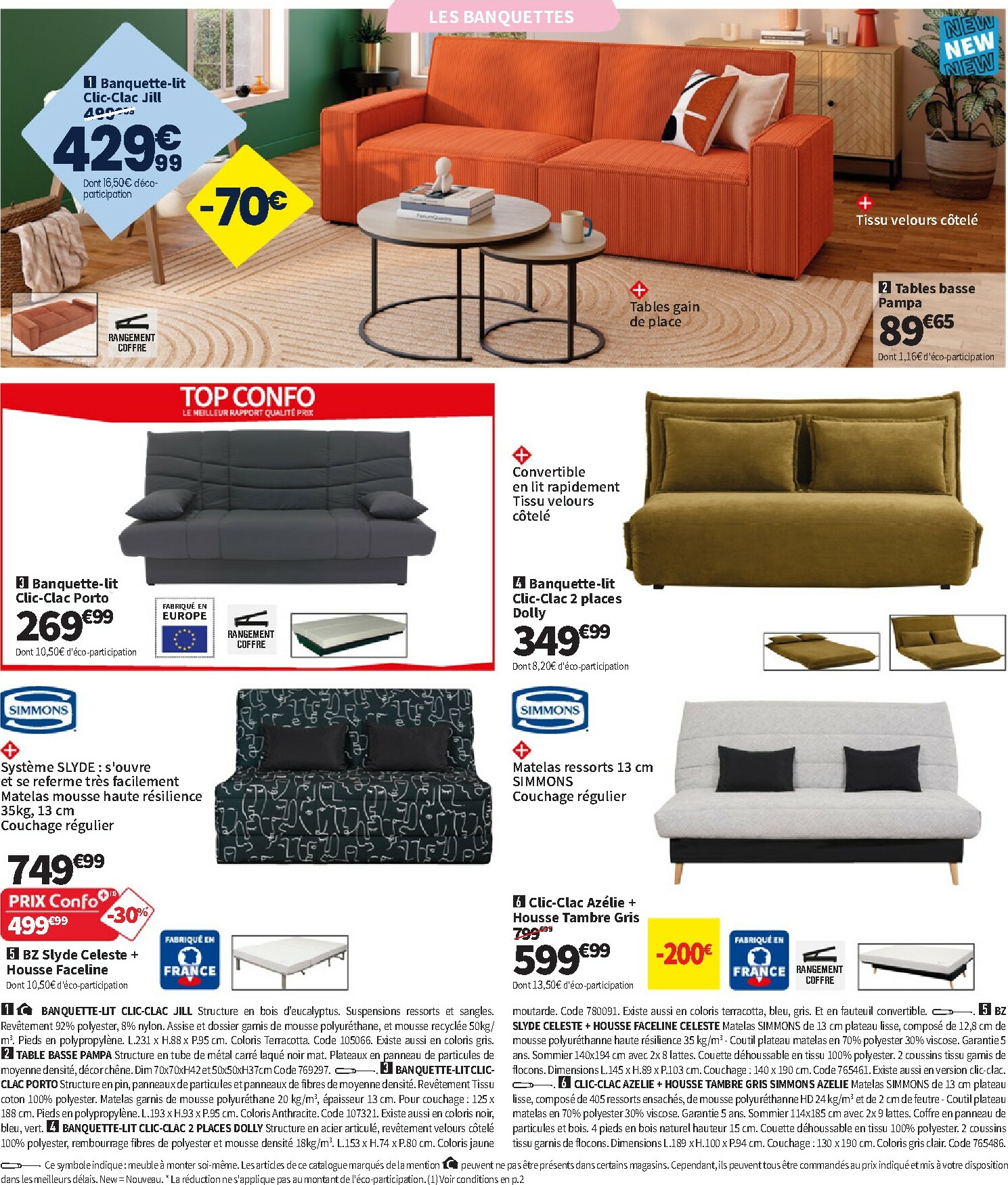 conforama - Catalogue Conforama valable du 23/12 au 26/01 - page: 32