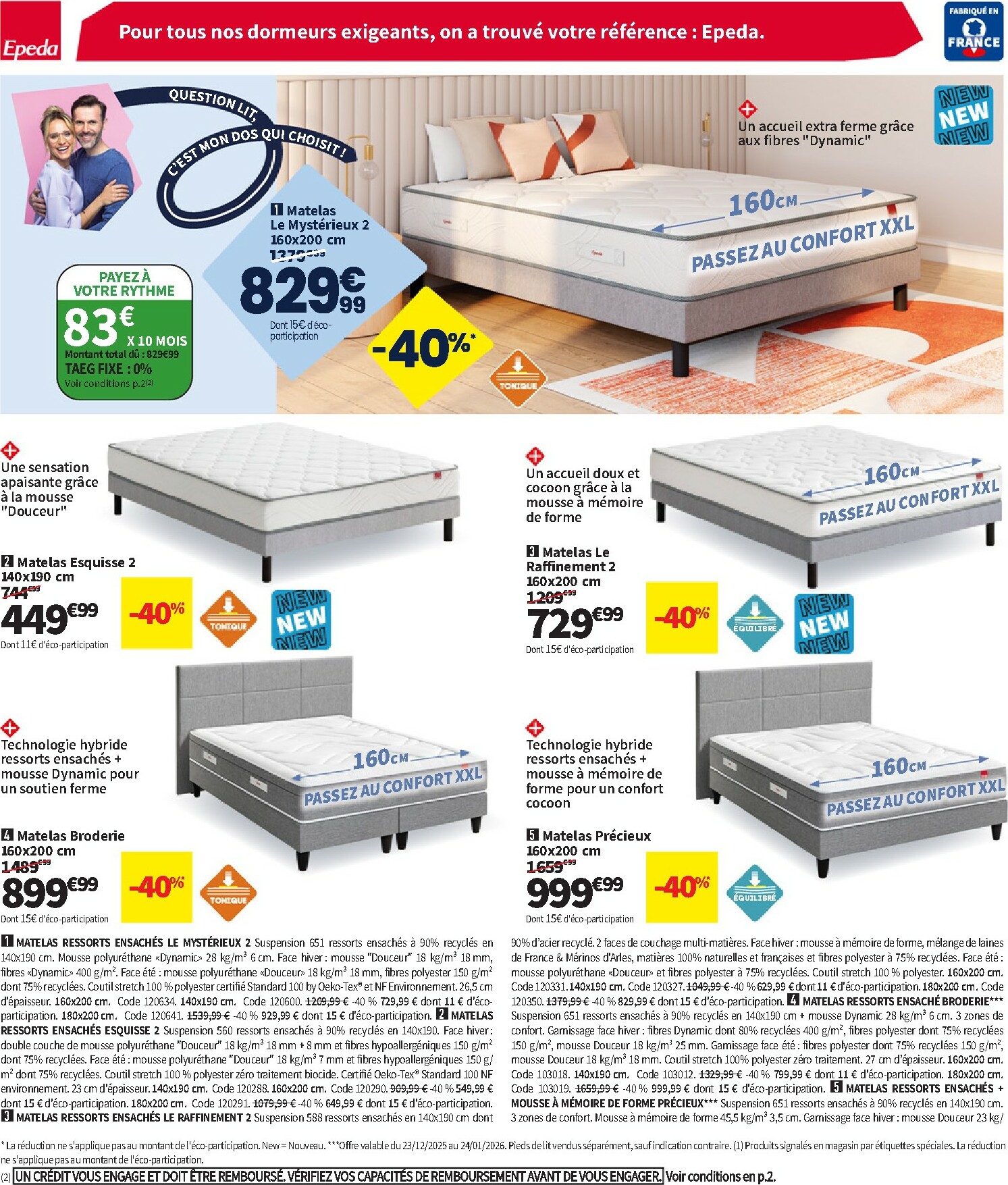conforama - Catalogue Conforama valable du 23/12 au 26/01 - page: 8