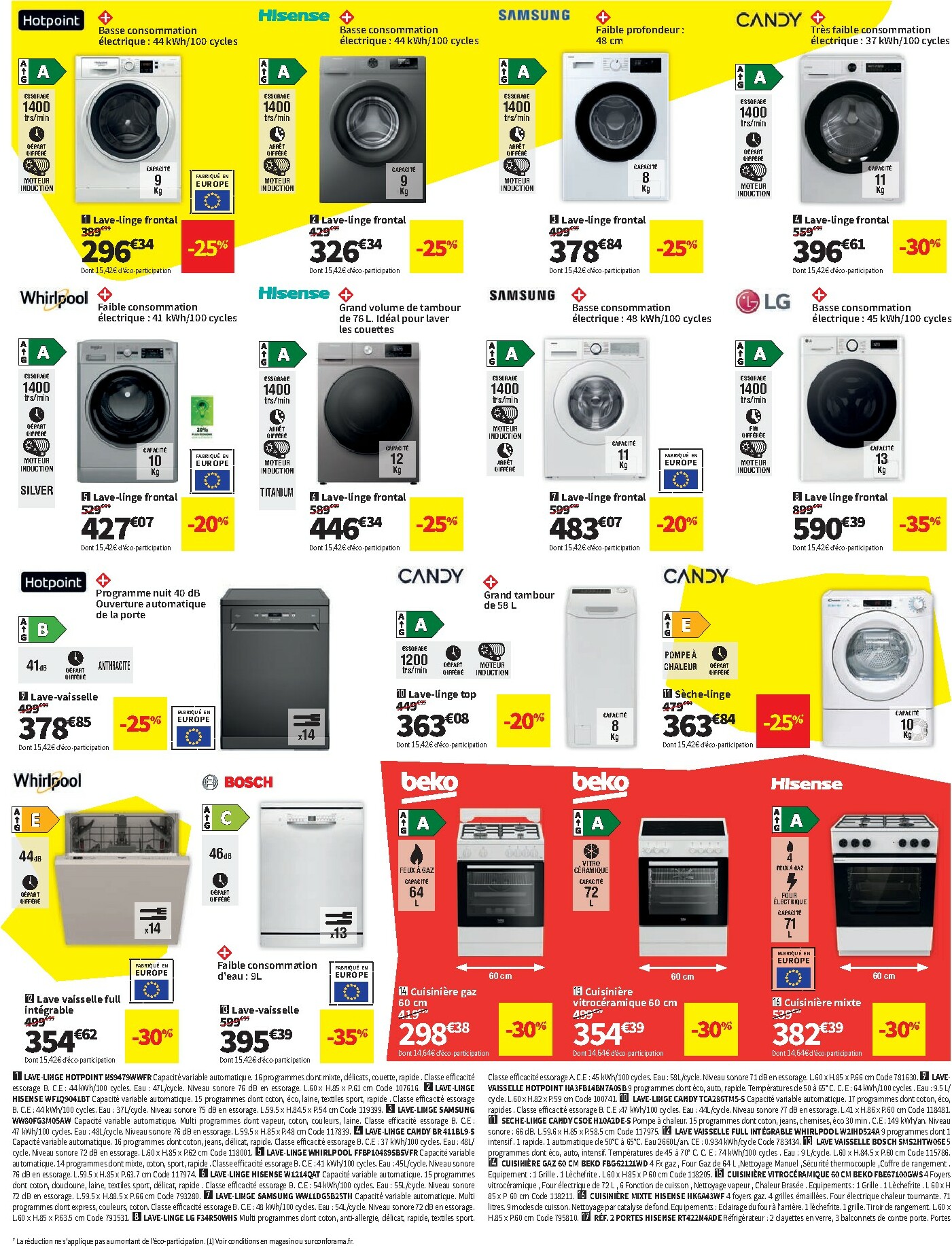 conforama - Catalogue Conforama - Soldes valable du 07/01 au 03/02 - page: 6