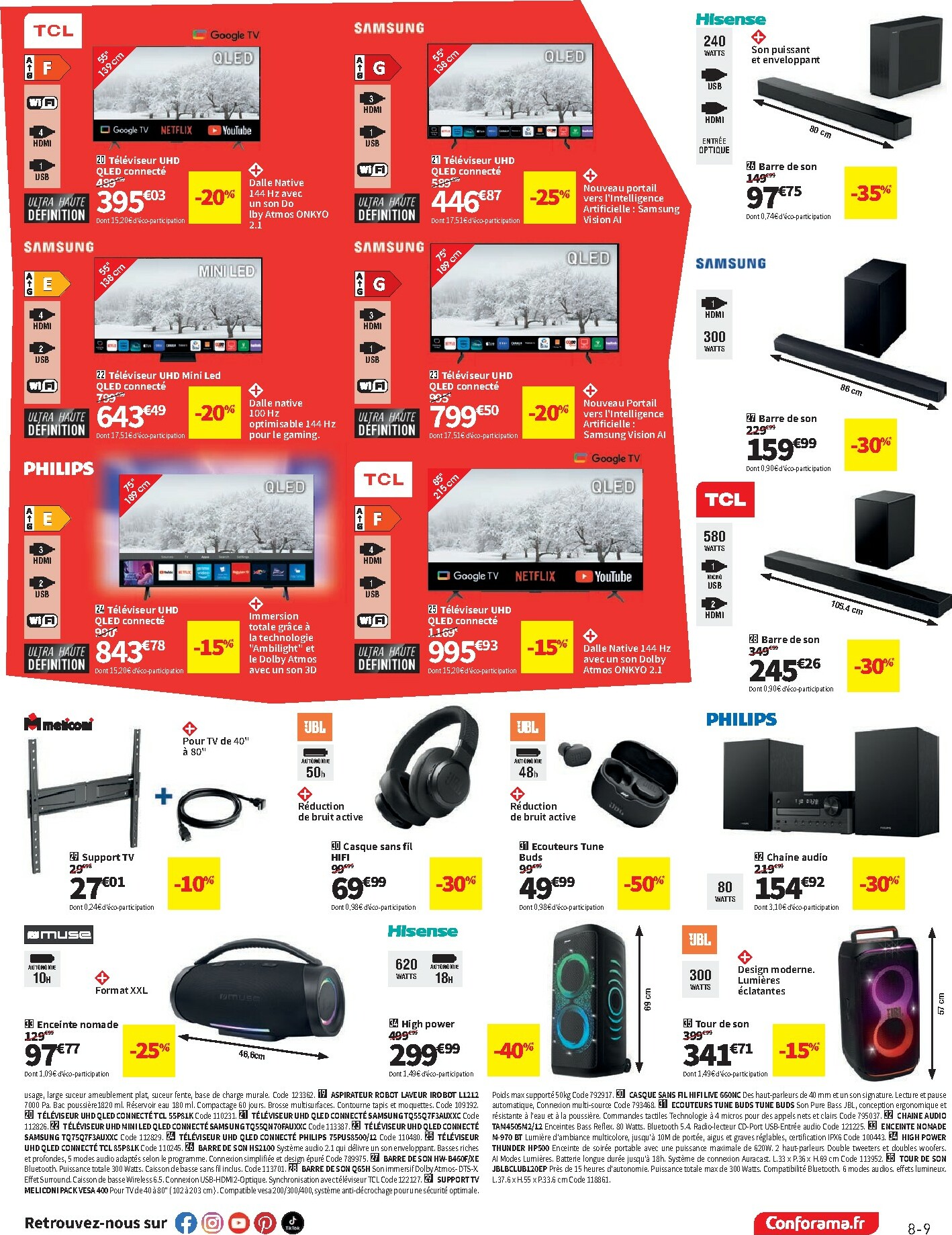 conforama - Catalogue Conforama - Soldes valable du 07/01 au 03/02 - page: 9