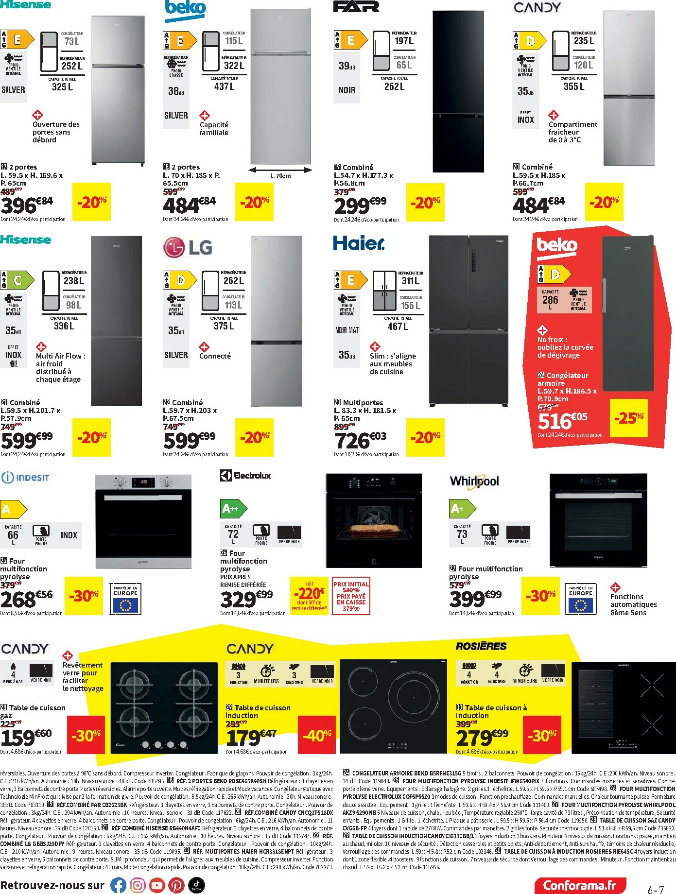 conforama - Catalogue Conforama - Soldes valable du 07/01 au 03/02 - page: 7