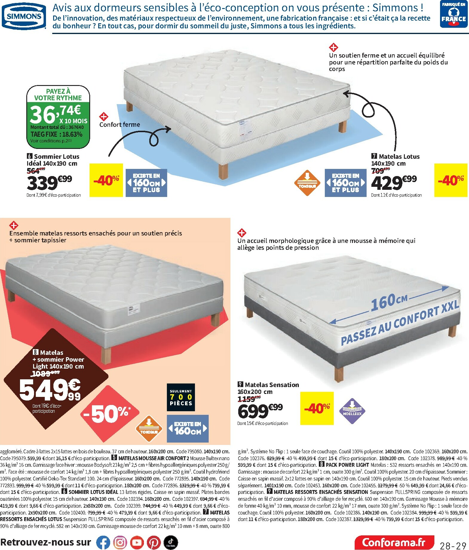 conforama - Catalogue Conforama valable du 27/01/2026 au 23/02/2026 - page: 29