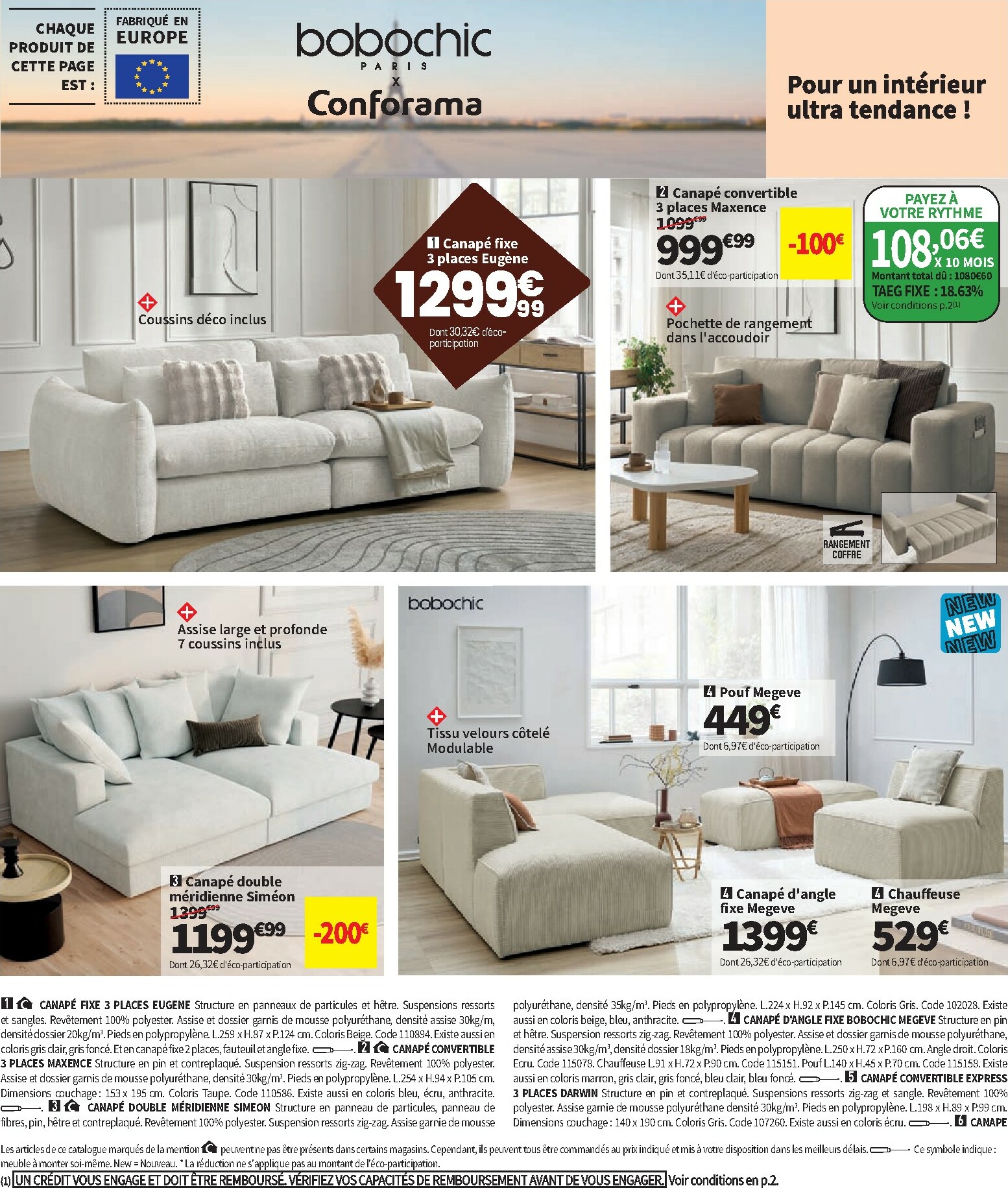 conforama - Catalogue Conforama valable du 27/01/2026 au 23/02/2026 - page: 4