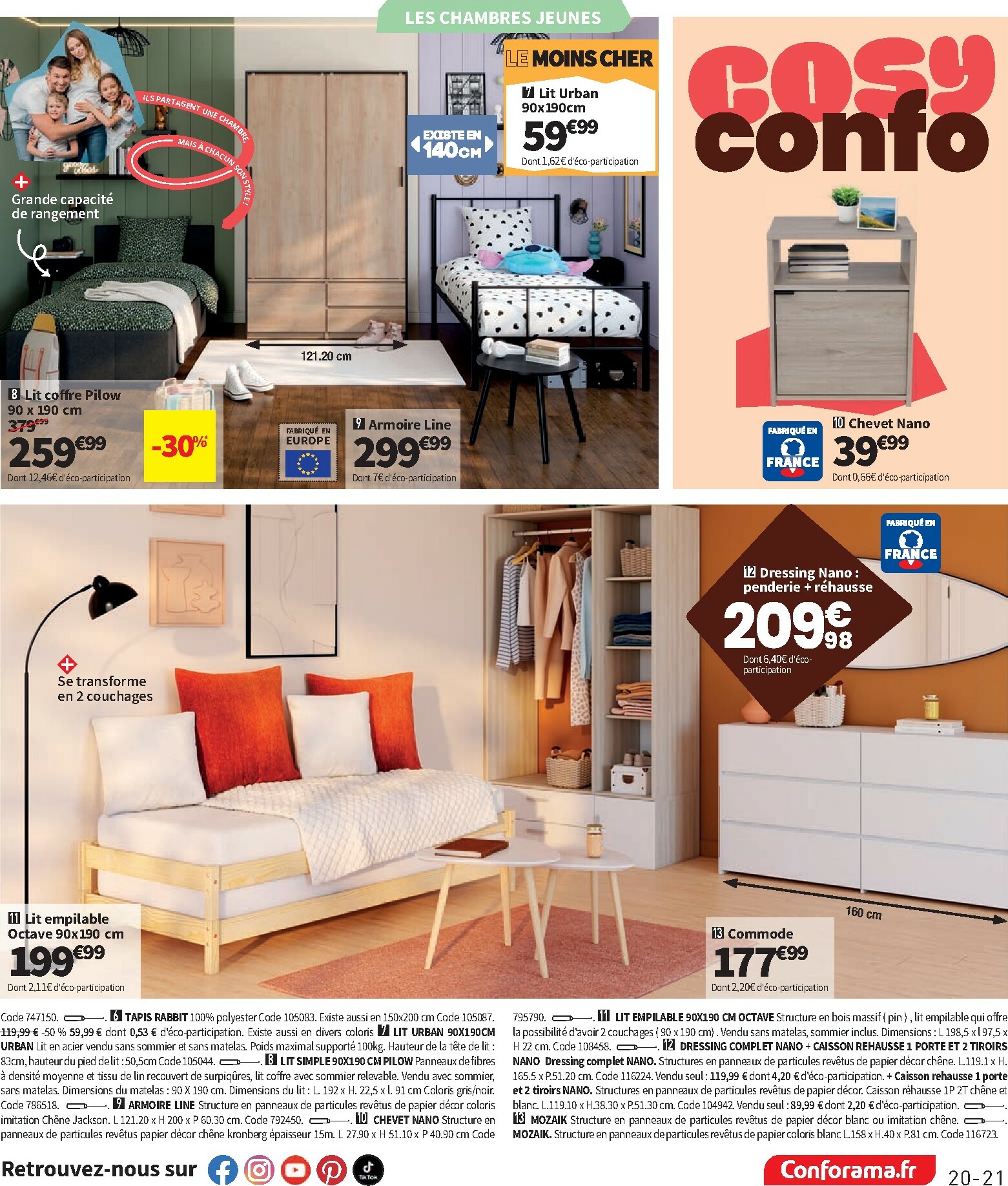 conforama - Catalogue Conforama valable du 27/01/2026 au 23/02/2026 - page: 21