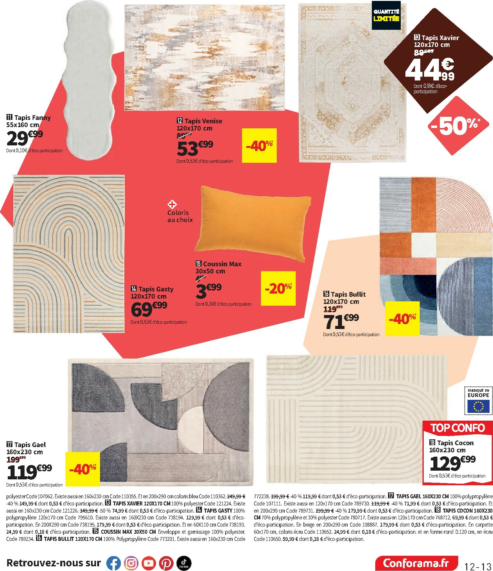 conforama - Catalogue Conforama valable du 27/01/2026 au 23/02/2026 - page: 13