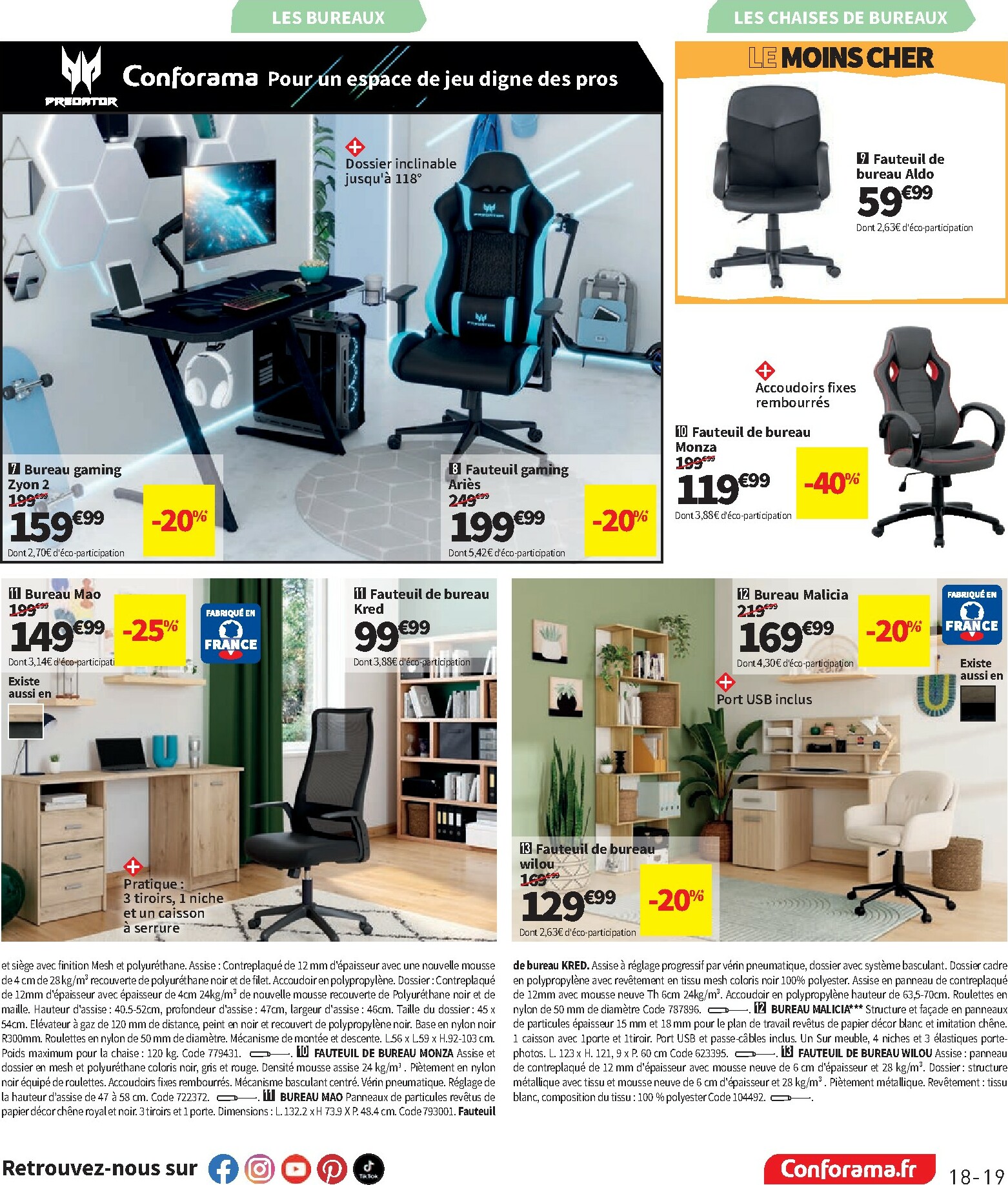 conforama - Catalogue Conforama valable du 27/01/2026 au 23/02/2026 - page: 19