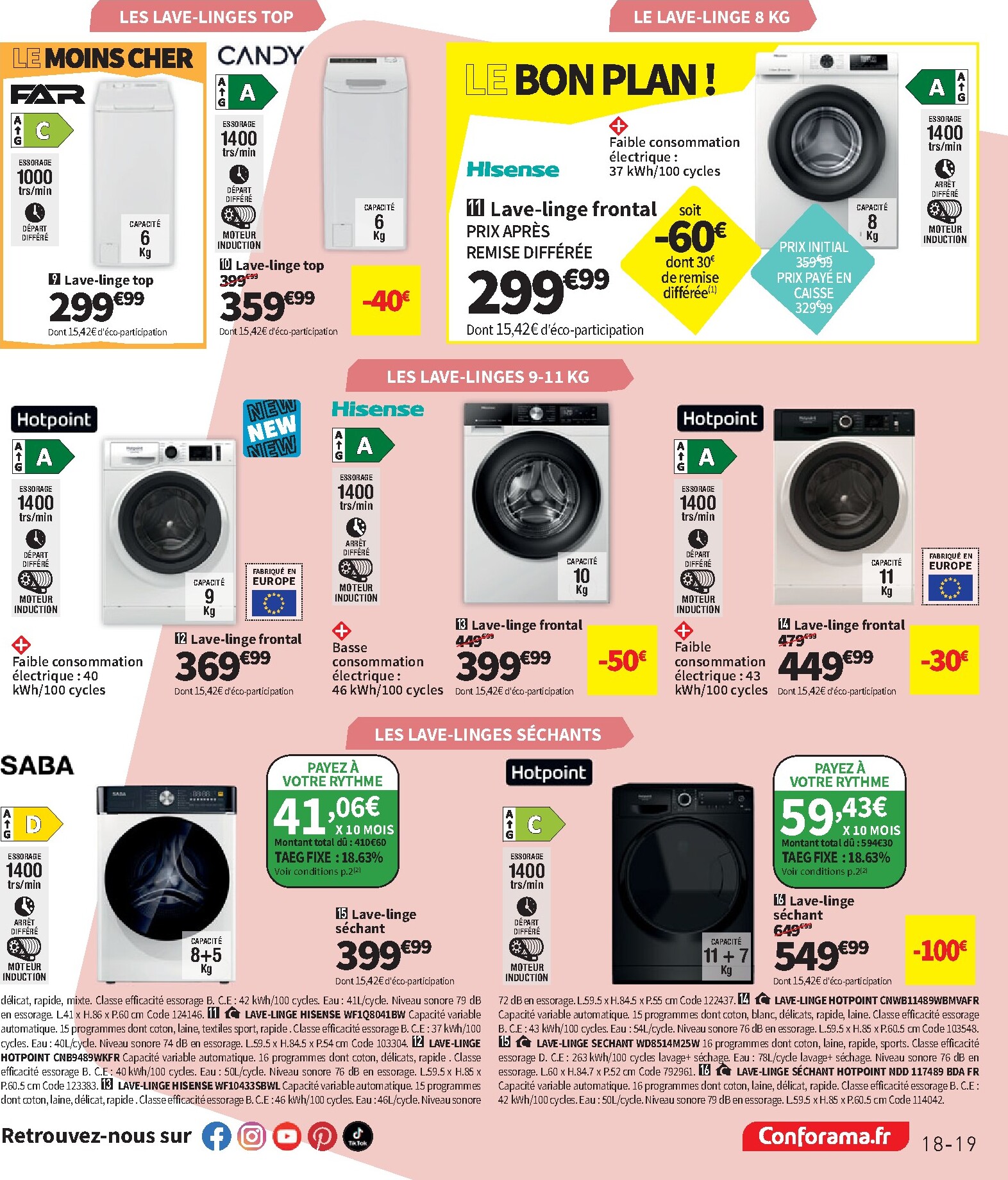 conforama - Catalogue Conforama valable du 24/02/2026 au 30/03/2026 - page: 19