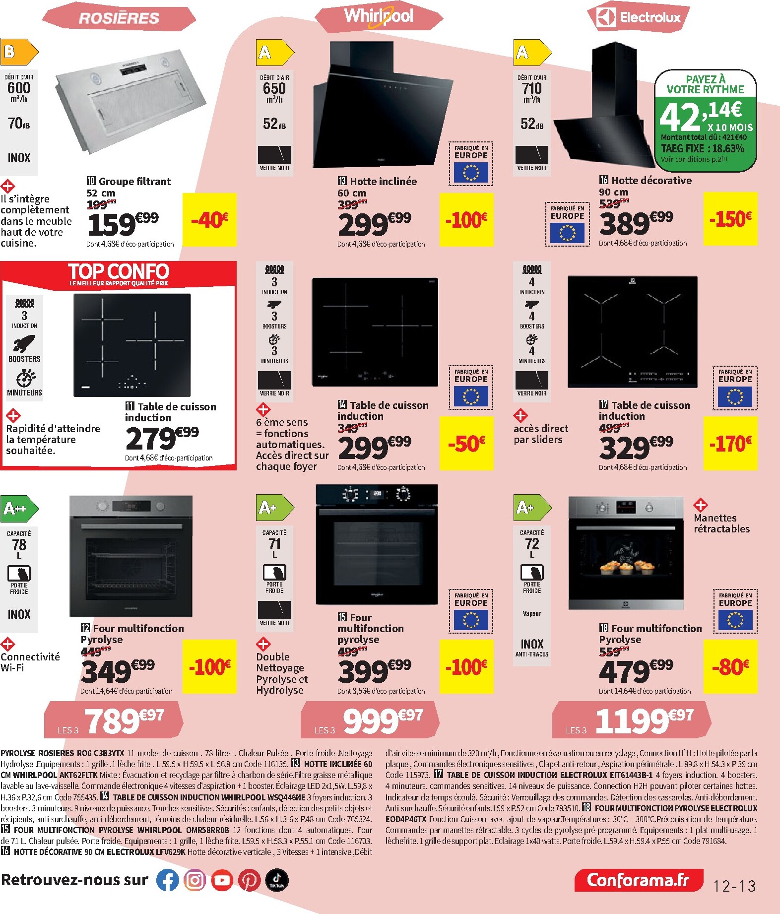 conforama - Catalogue Conforama valable du 24/02/2026 au 30/03/2026 - page: 13
