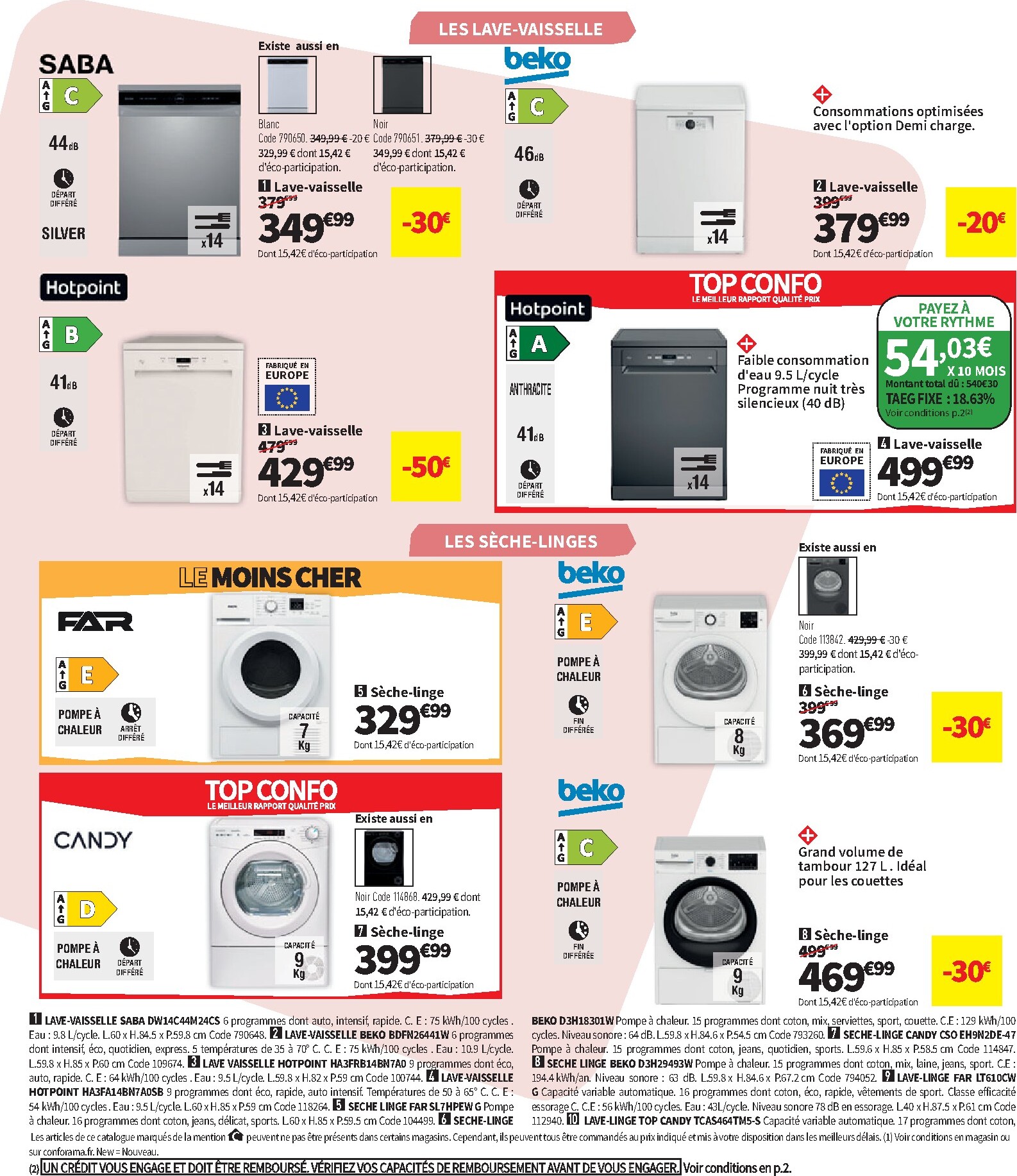 conforama - Catalogue Conforama valable du 24/02/2026 au 30/03/2026 - page: 18