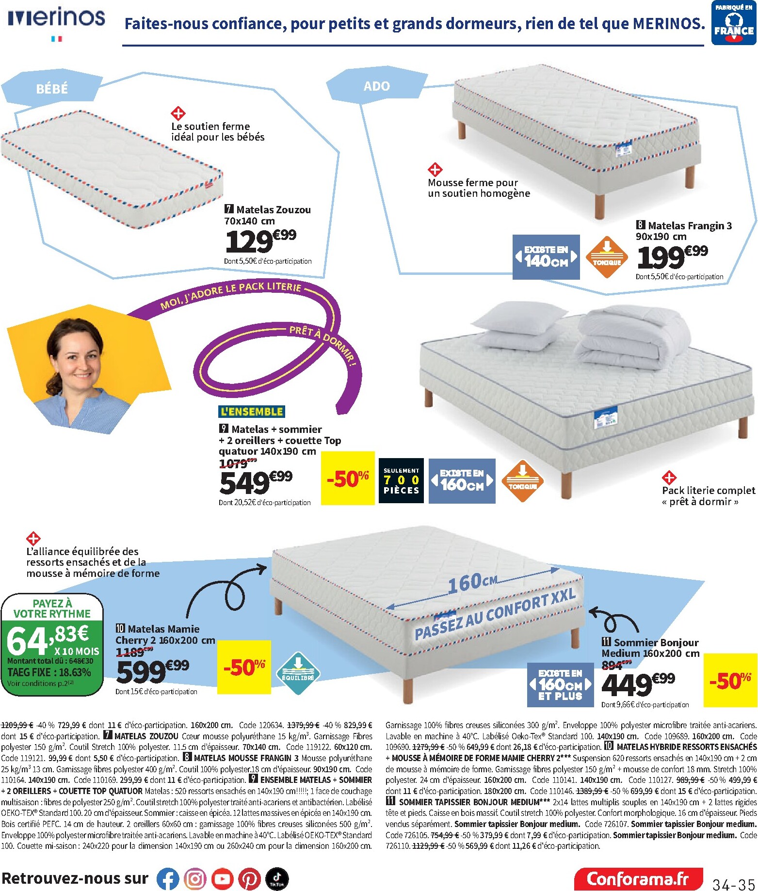 conforama - Catalogue Conforama valable du 24/02/2026 au 30/03/2026 - page: 35