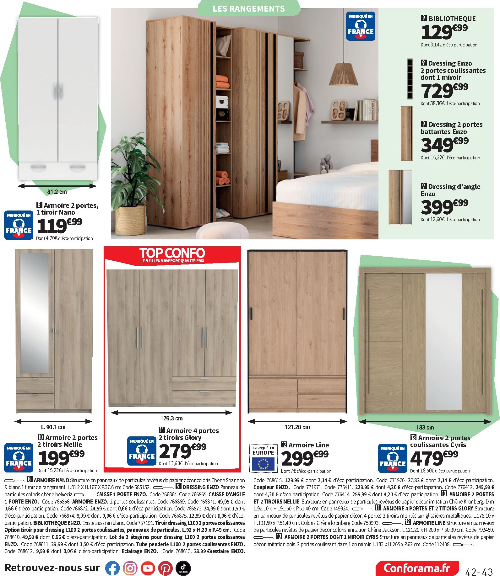 conforama - Catalogue Conforama valable du 24/02/2026 au 30/03/2026 - page: 43