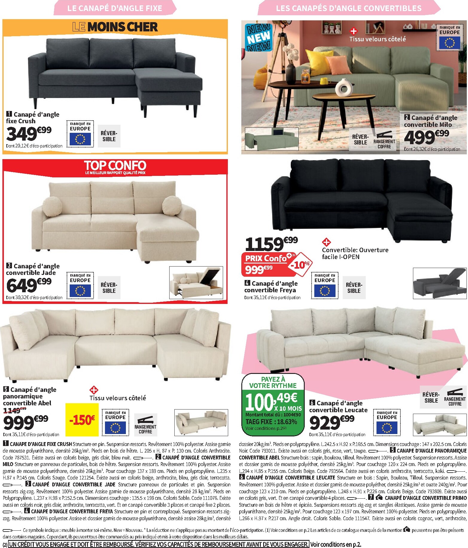 conforama - Catalogue Conforama valable du 24/02/2026 au 30/03/2026 - page: 26