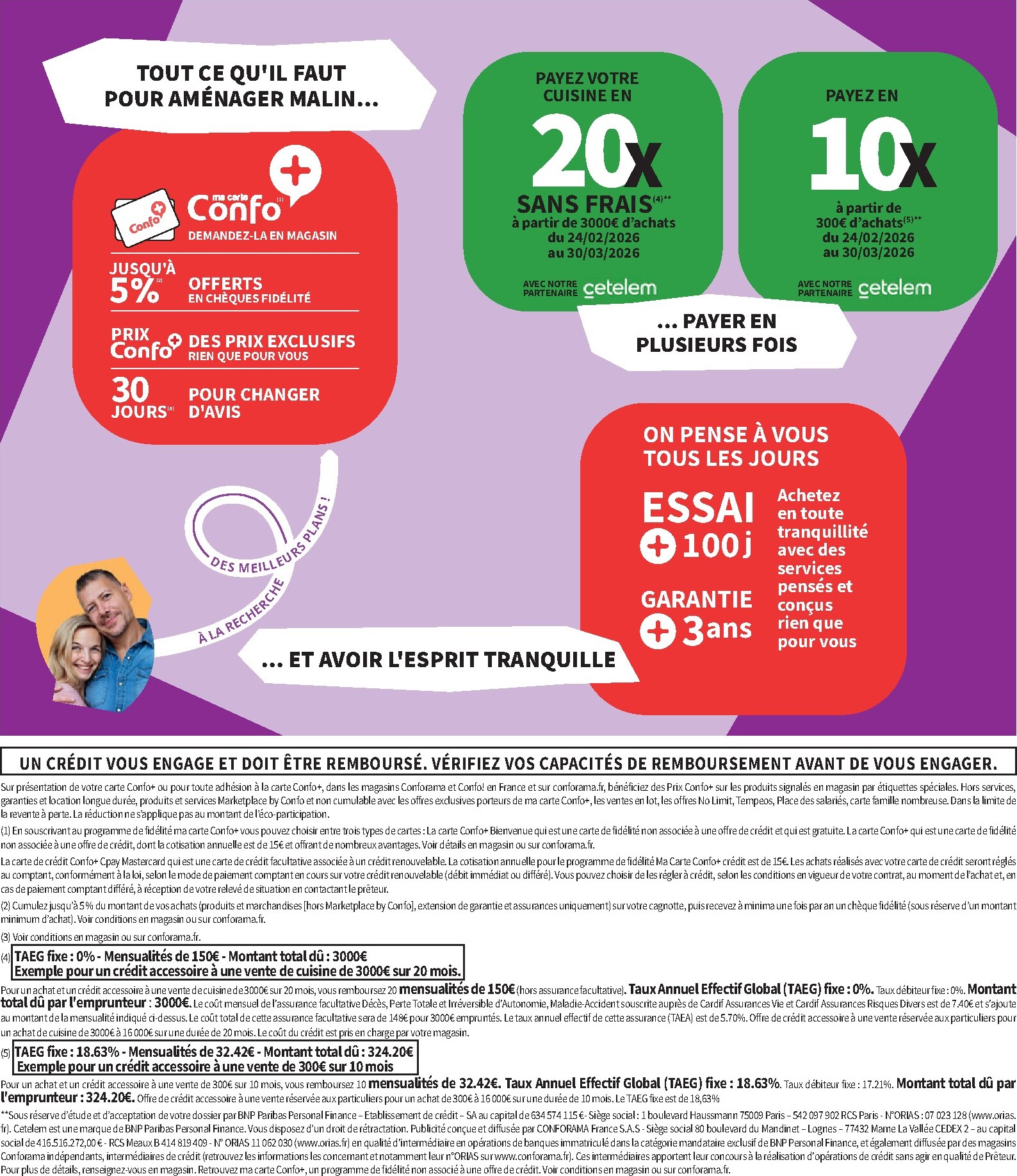 conforama - Catalogue Conforama valable du 24/02/2026 au 30/03/2026 - page: 2