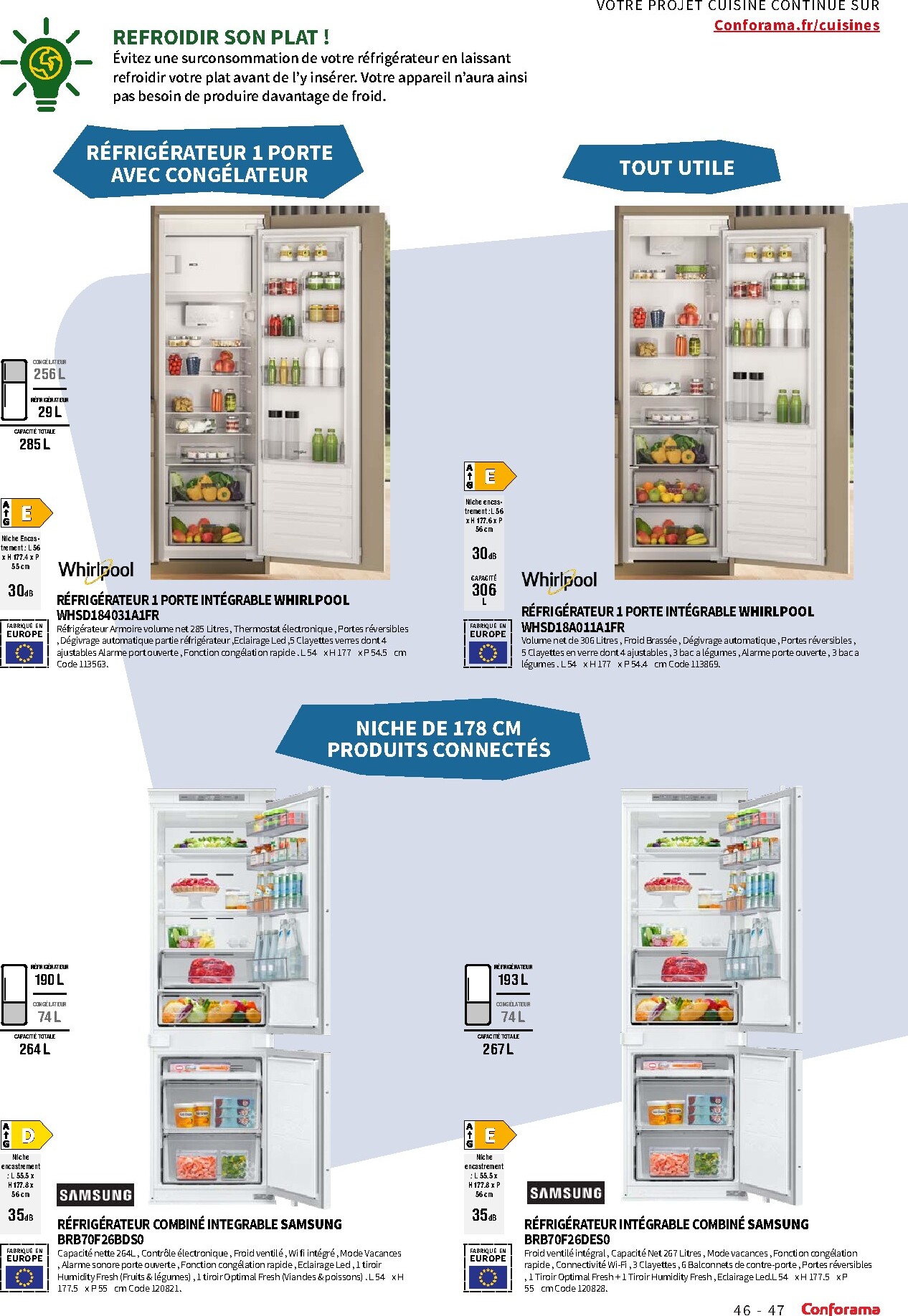 conforama - Catalogue Conforama - Guide Cuisine valable du 01/03/2026 au 31/12/2026 - page: 47
