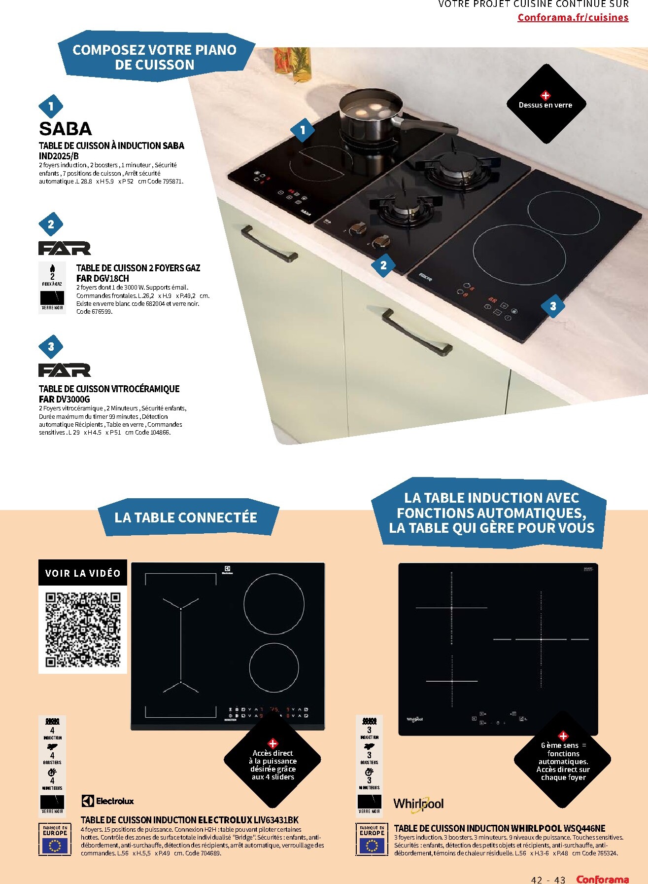 conforama - Catalogue Conforama - Guide Cuisine valable du 01/03/2026 au 31/12/2026 - page: 43