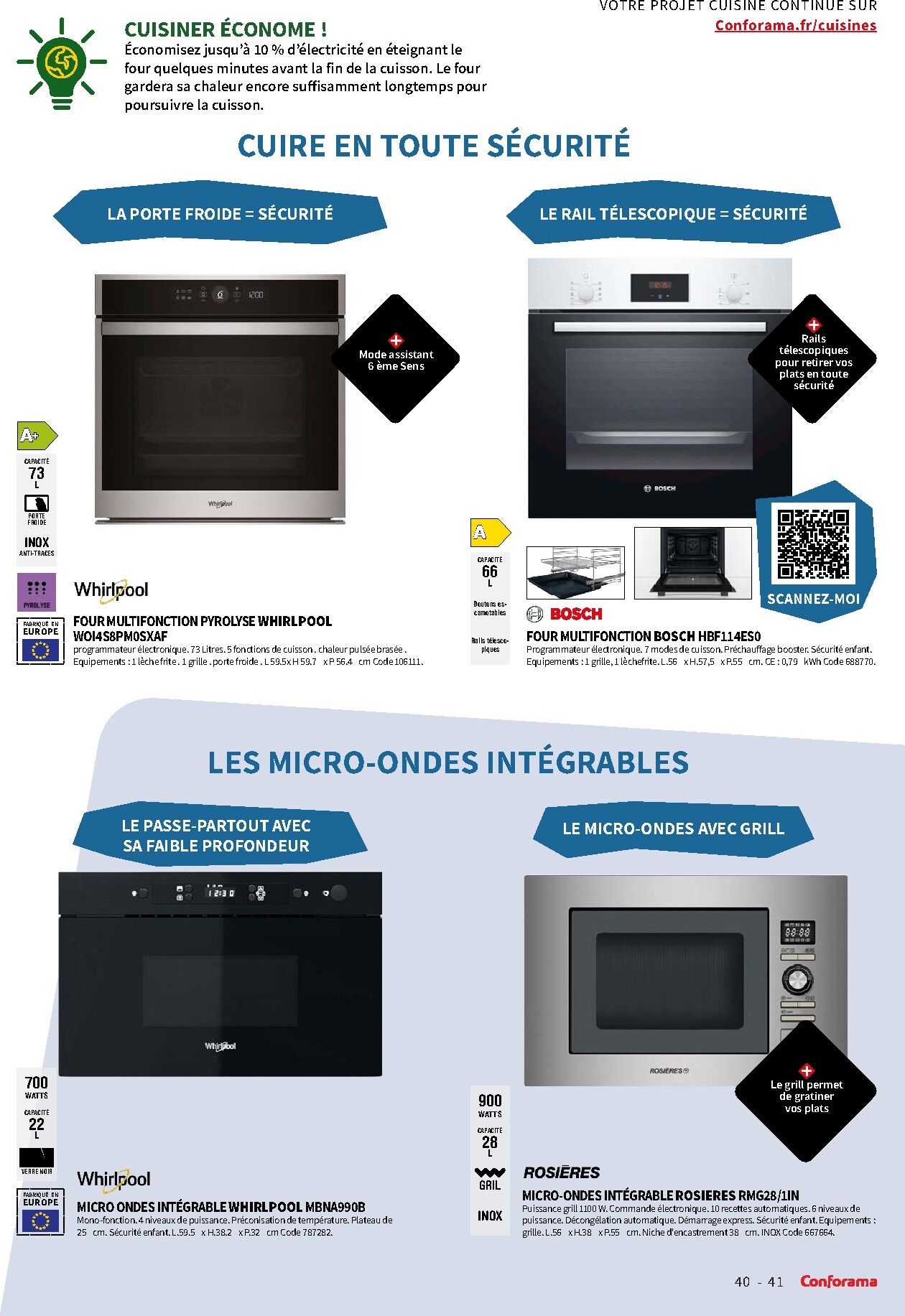 conforama - Catalogue Conforama - Guide Cuisine valable du 01/03/2026 au 31/12/2026 - page: 41