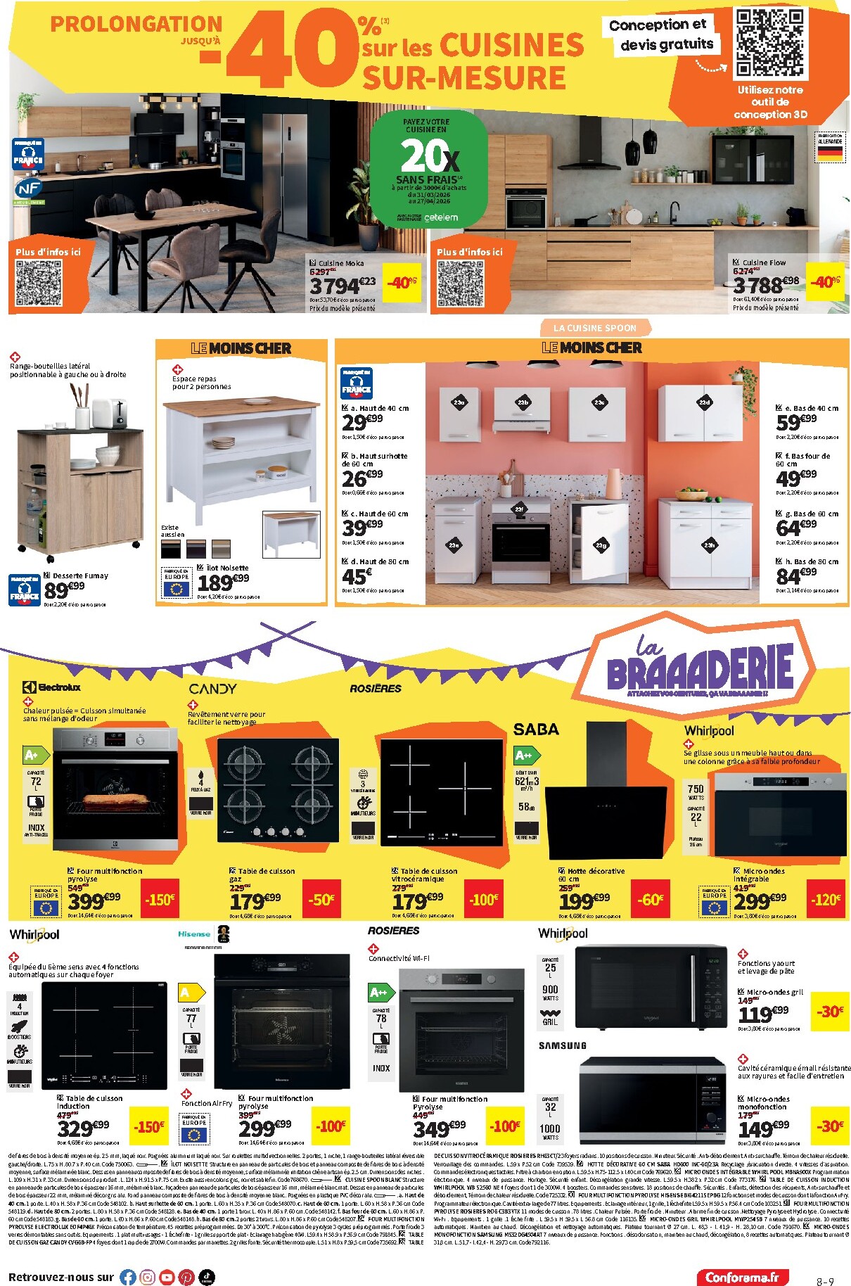 conforama - Catalogue Conforama valable du 31/03/2026 au 27/04/2026 - page: 9