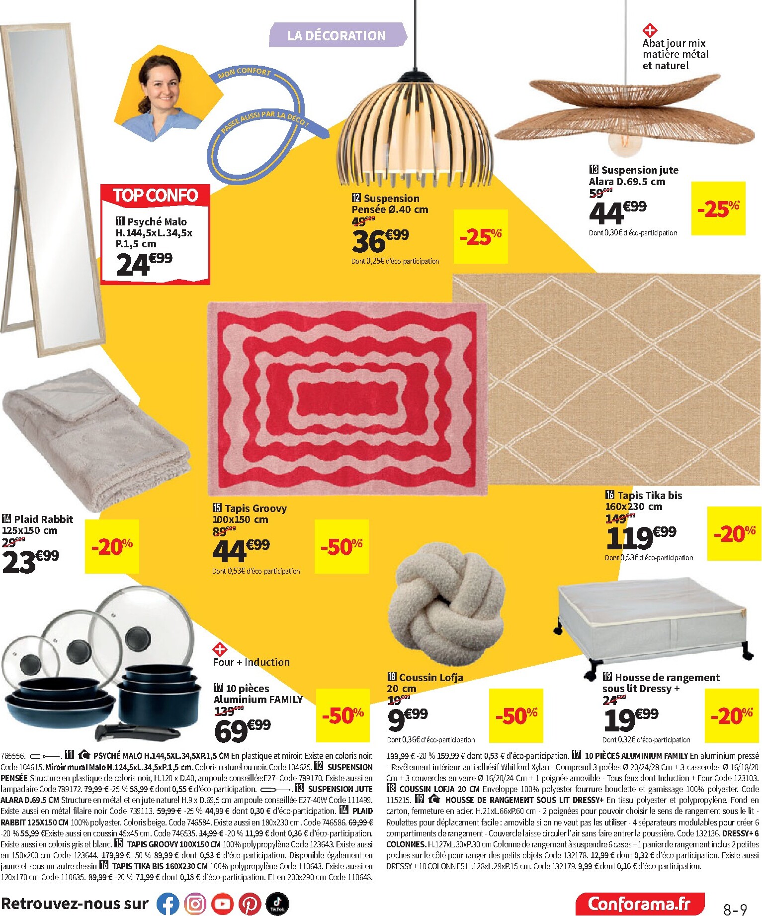 conforama - Current Conforama leaflet valid from du mardi 14/04/2026 to du lundi 18/05/2026 - page: 9