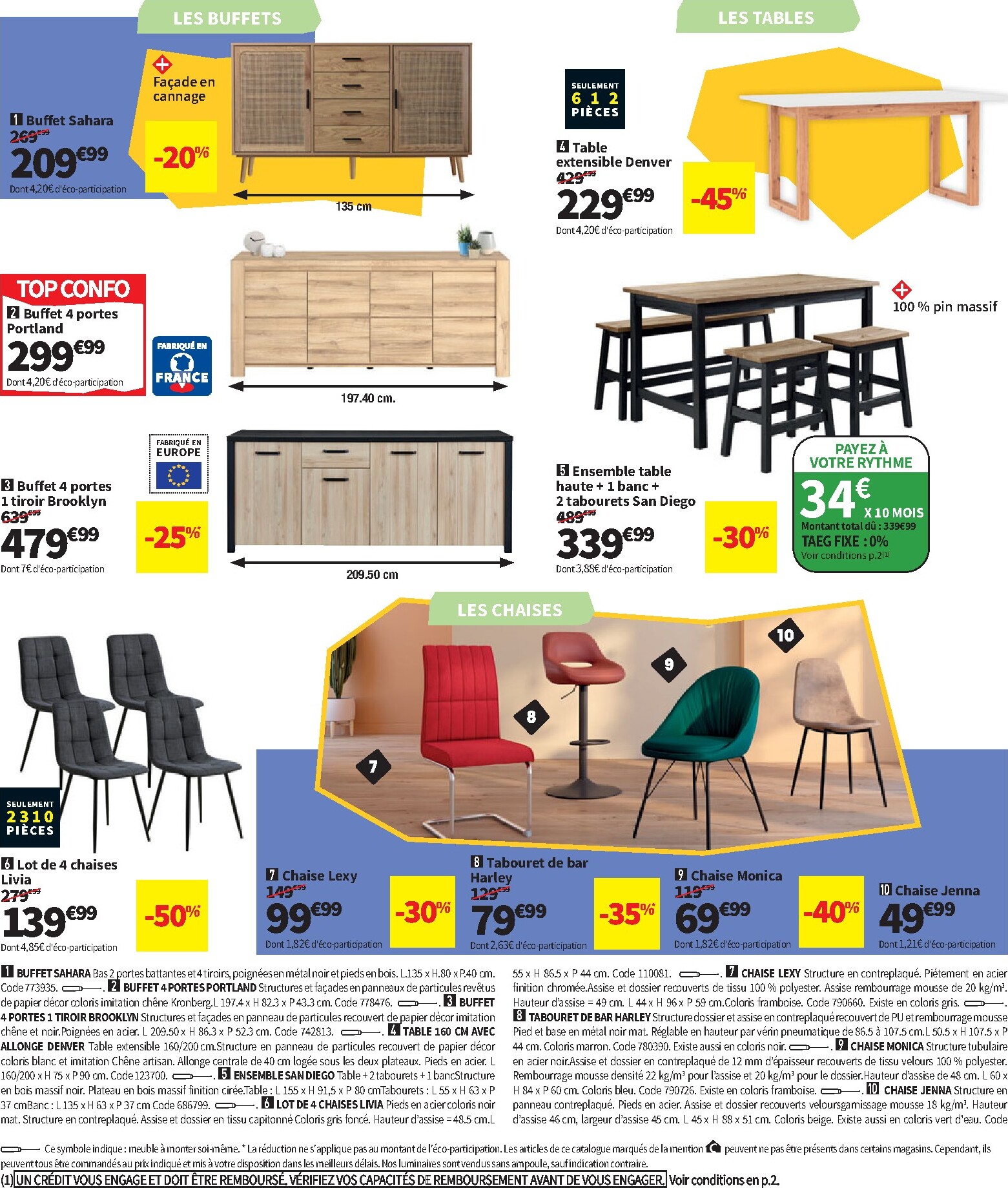 conforama - Current Conforama leaflet valid from du mardi 14/04/2026 to du lundi 18/05/2026 - page: 8