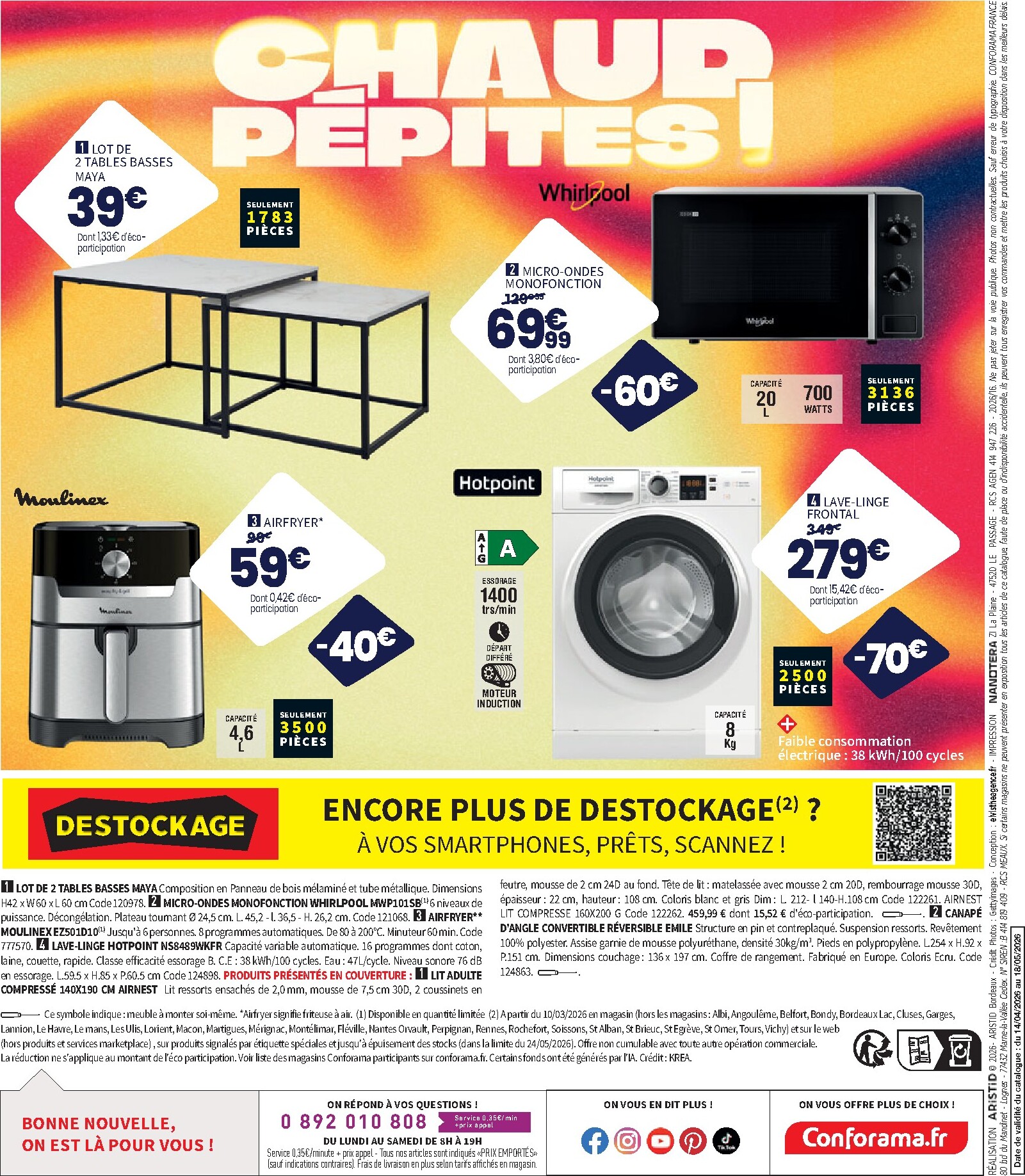 conforama - Current Conforama leaflet valid from du mardi 14/04/2026 to du lundi 18/05/2026 - page: 24