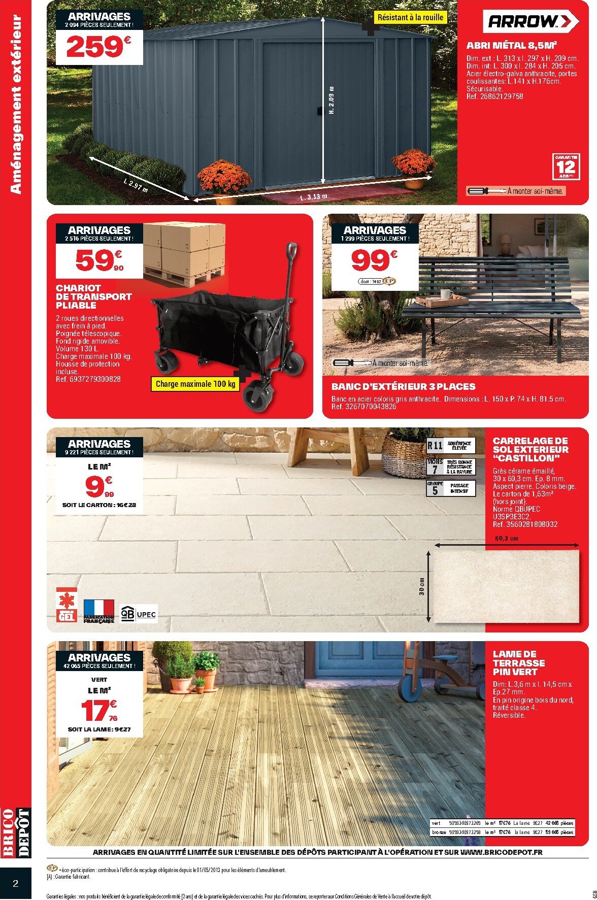 brico-depot - Current Brico Dépôt leaflet valid from du vendredi 05/06/2026 to de jeudi 18/06/2026 - page: 2