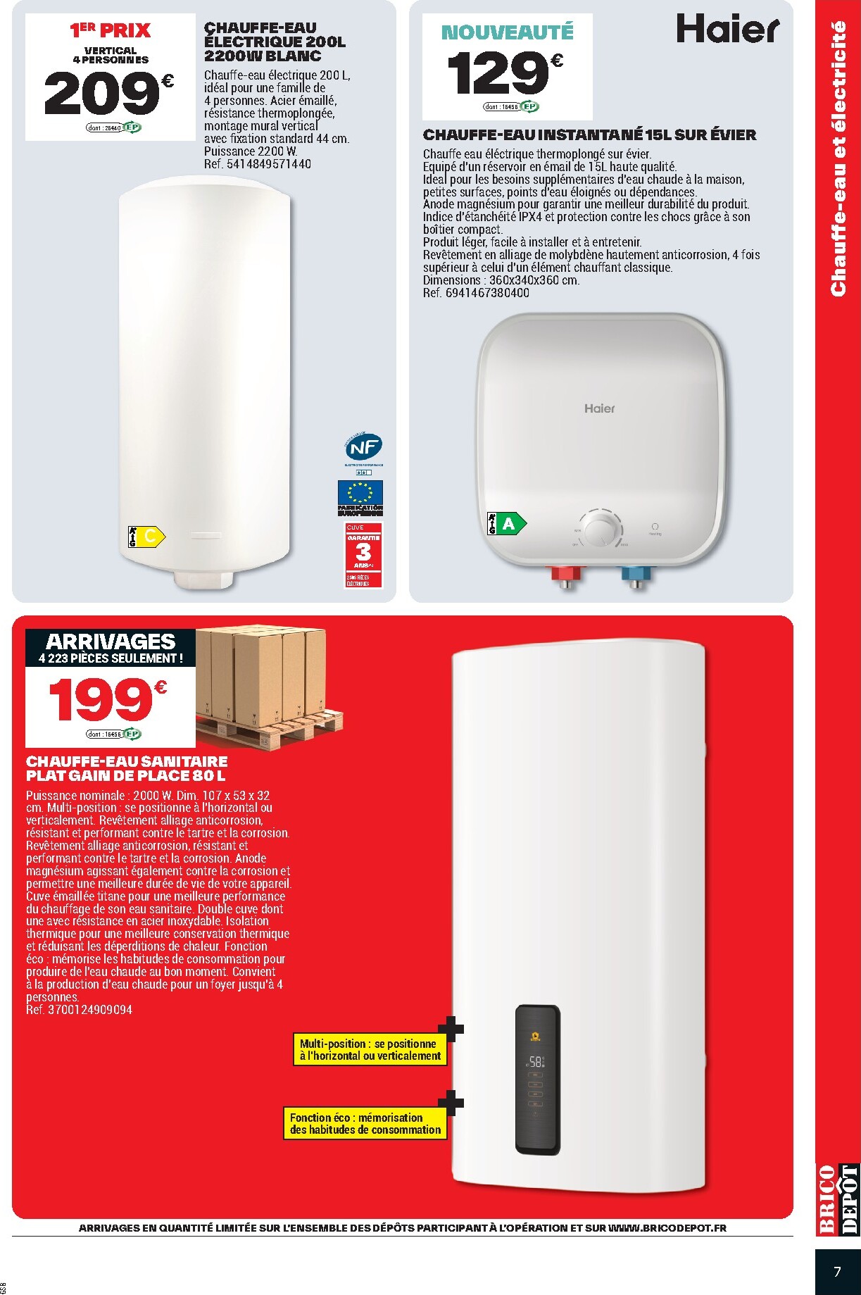 brico-depot - Current Brico Dépôt leaflet valid from du vendredi 05/06/2026 to de jeudi 18/06/2026 - page: 7