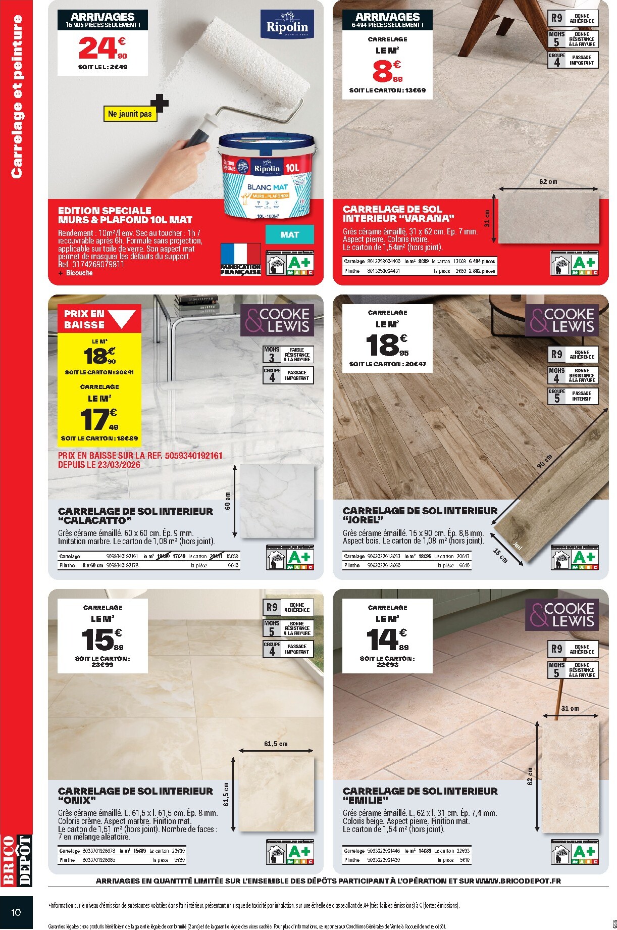 brico-depot - Current Brico Dépôt leaflet valid from du vendredi 05/06/2026 to de jeudi 18/06/2026 - page: 10