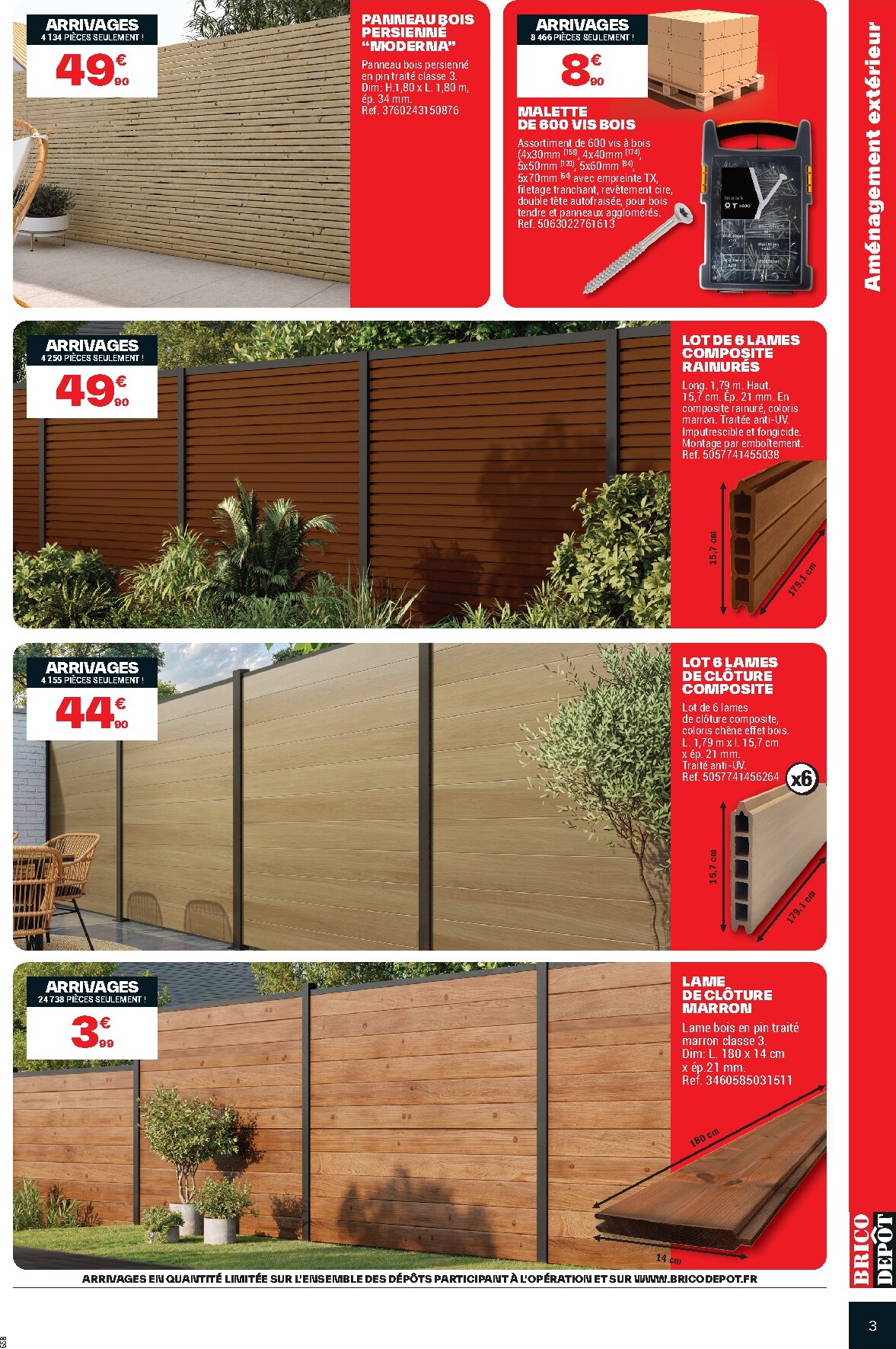 brico-depot - Current Brico Dépôt leaflet valid from du vendredi 05/06/2026 to de jeudi 18/06/2026 - page: 3