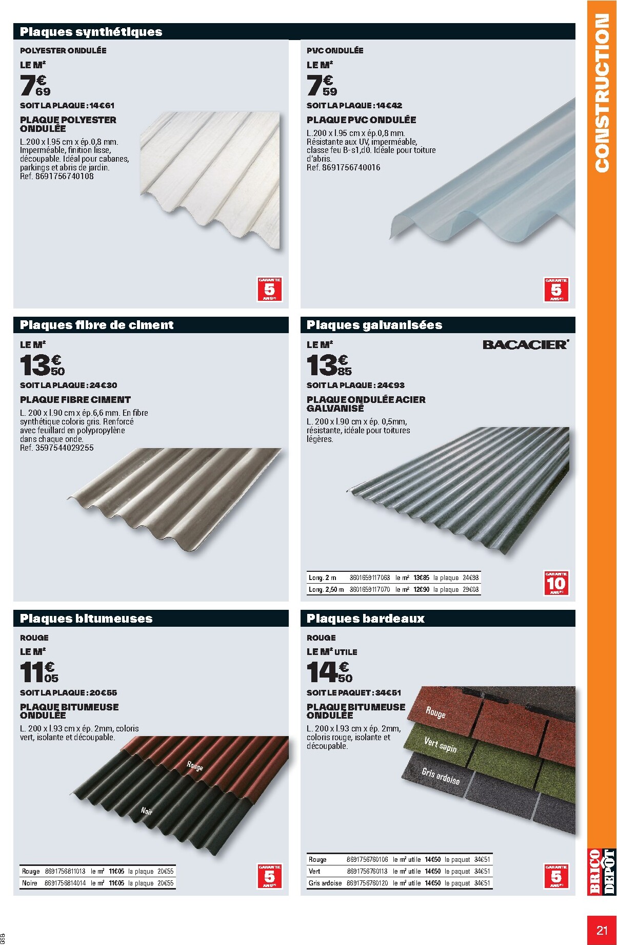 brico-depot - Current Brico Dépôt - L'Officiel du Bricolage leaflet valid from du mercredi 17/06/2026 to du dimanche 19/07/2026 - page: 21
