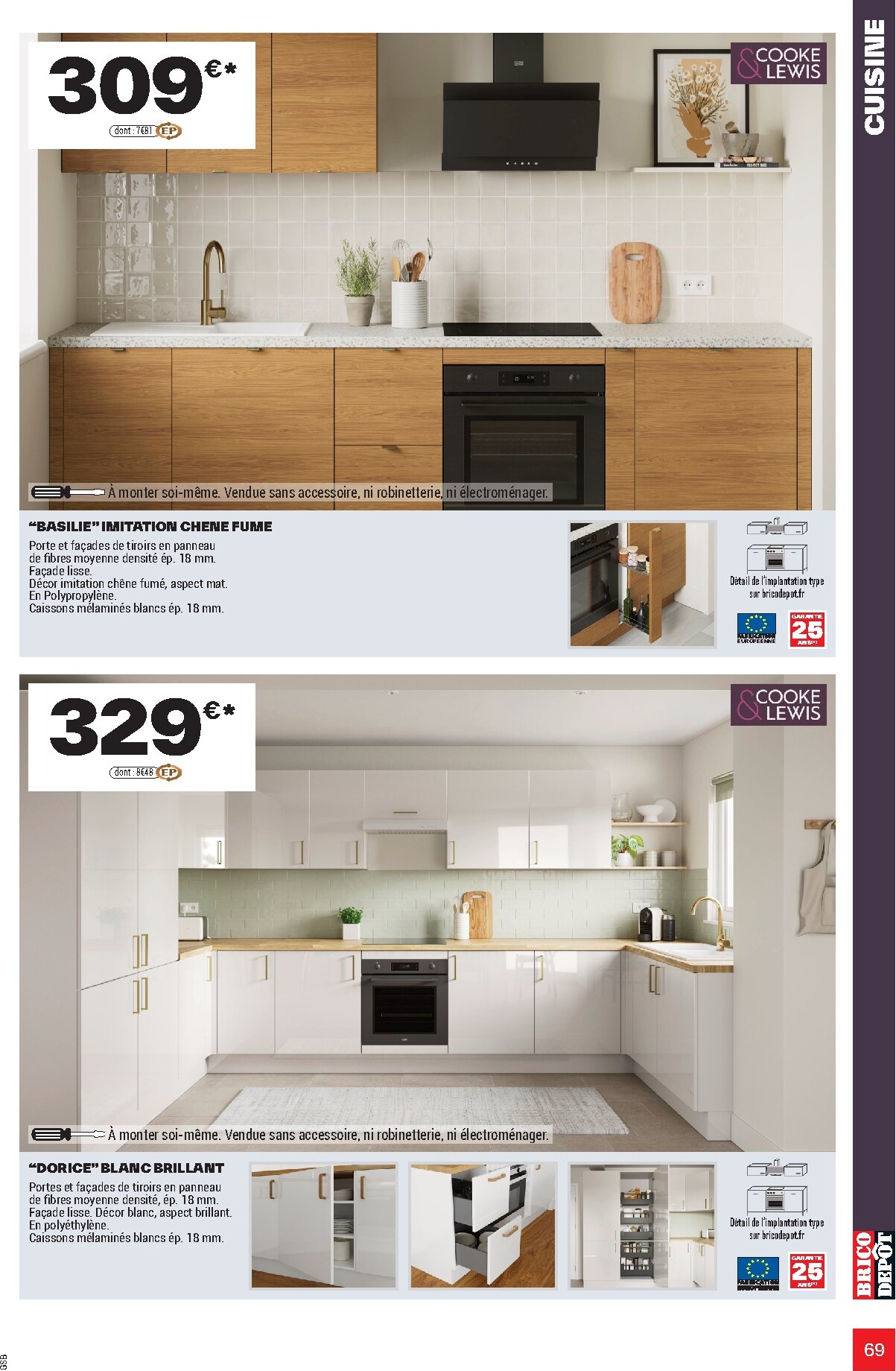 brico-depot - Current Brico Dépôt - L'Officiel du Bricolage leaflet valid from du mercredi 17/06/2026 to du dimanche 19/07/2026 - page: 69