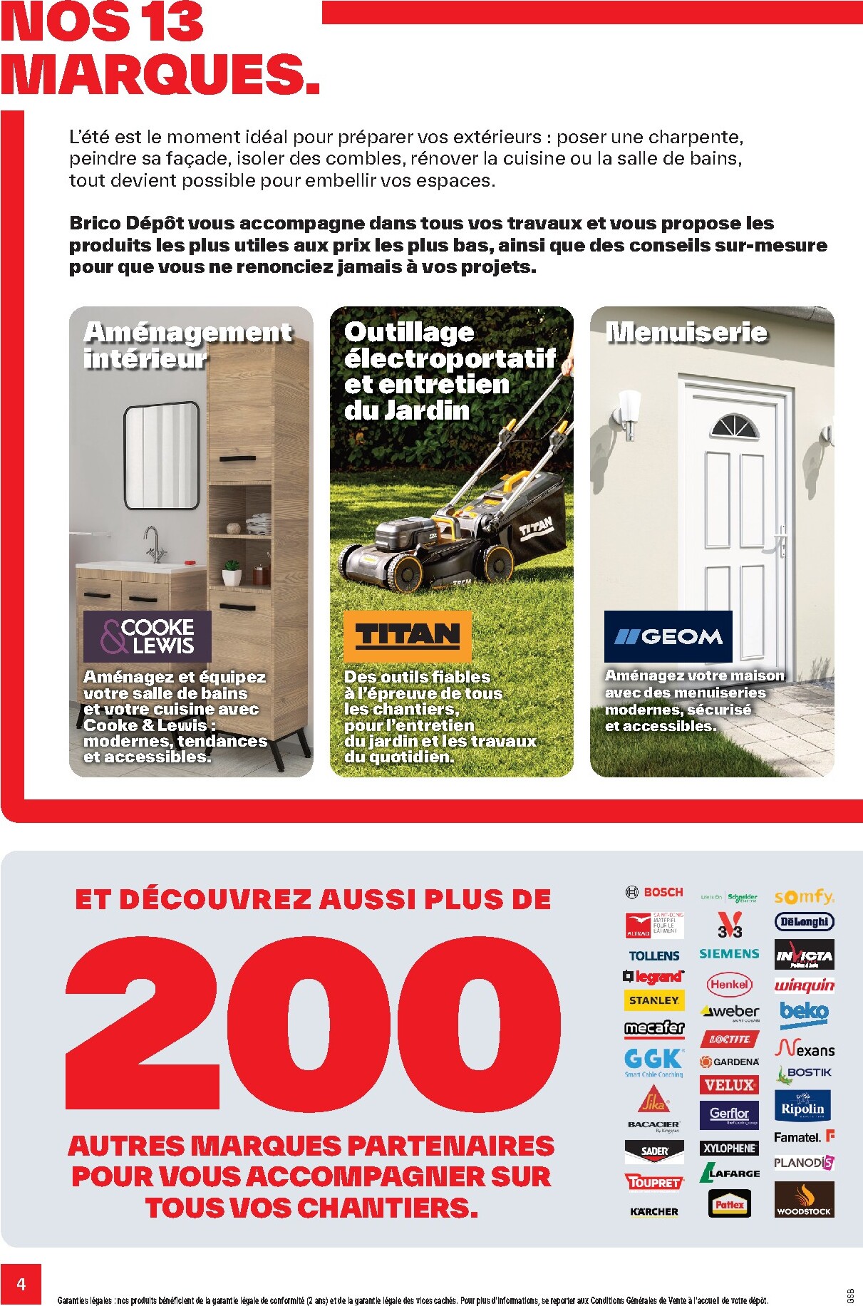 brico-depot - Current Brico Dépôt - L'Officiel du Bricolage leaflet valid from du mercredi 17/06/2026 to du dimanche 19/07/2026 - page: 4