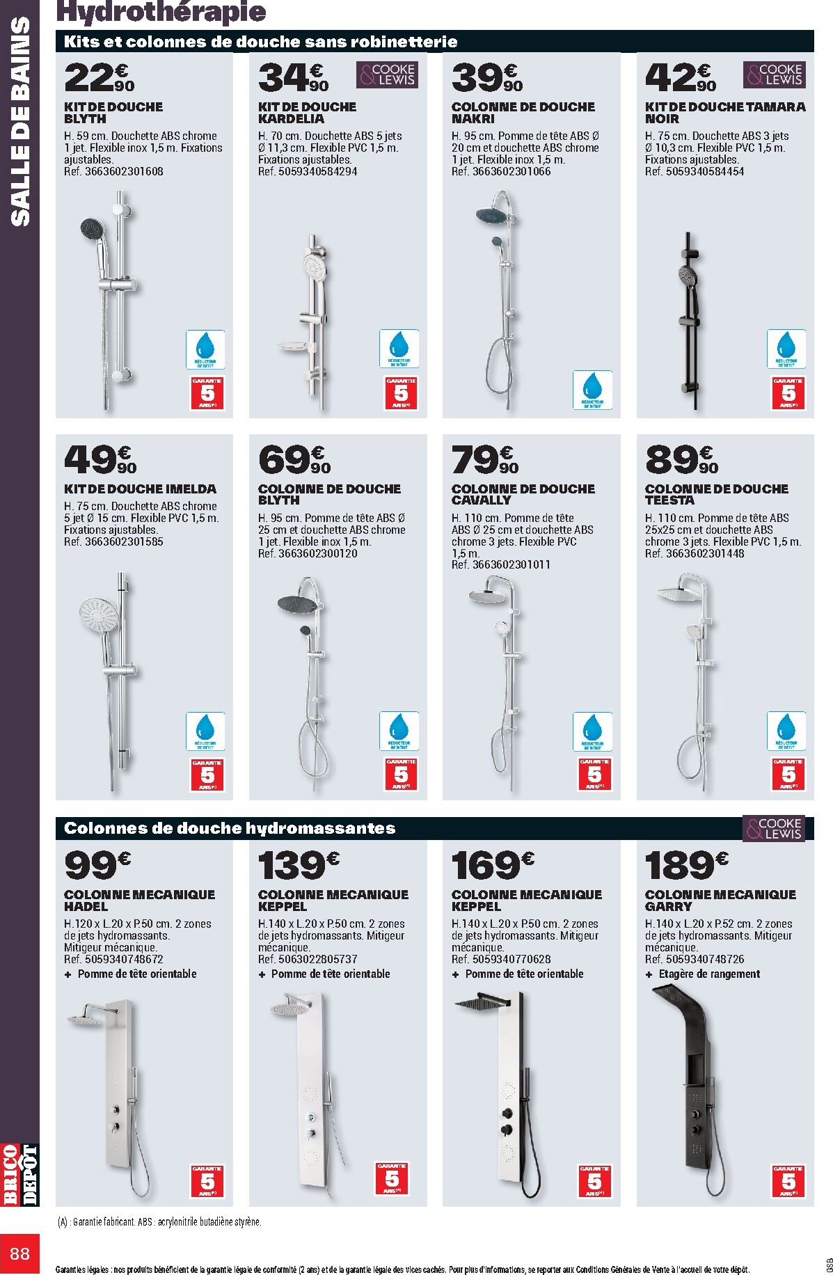 brico-depot - Current Brico Dépôt - L'Officiel du Bricolage leaflet valid from du mercredi 17/06/2026 to du dimanche 19/07/2026 - page: 88