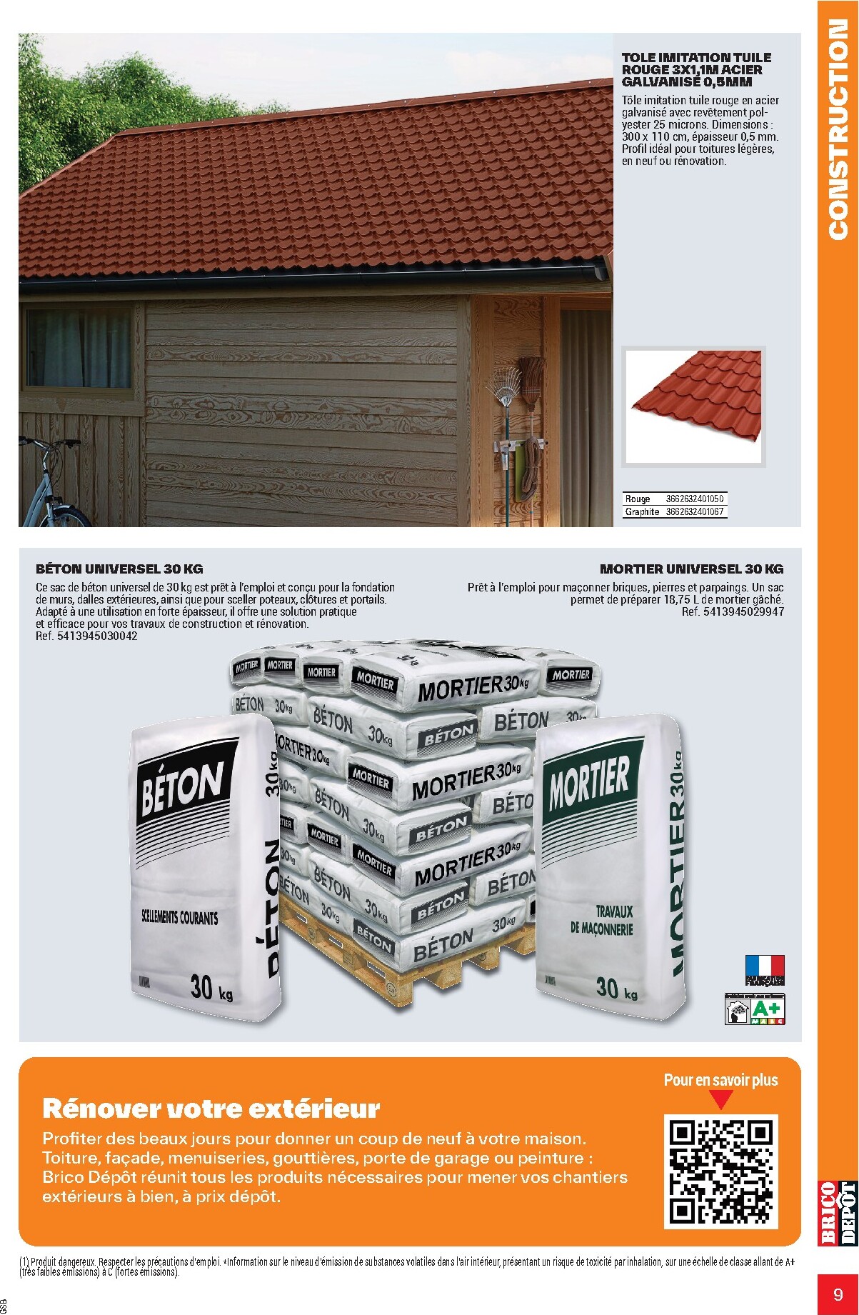 brico-depot - Current Brico Dépôt - L'Officiel du Bricolage leaflet valid from du mercredi 17/06/2026 to du dimanche 19/07/2026 - page: 9