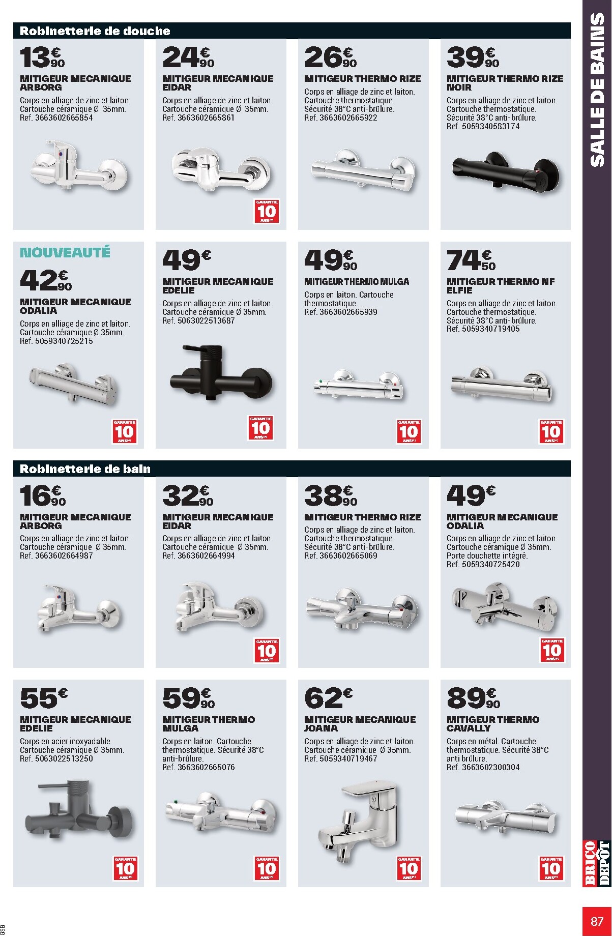 brico-depot - Current Brico Dépôt - L'Officiel du Bricolage leaflet valid from du mercredi 17/06/2026 to du dimanche 19/07/2026 - page: 87