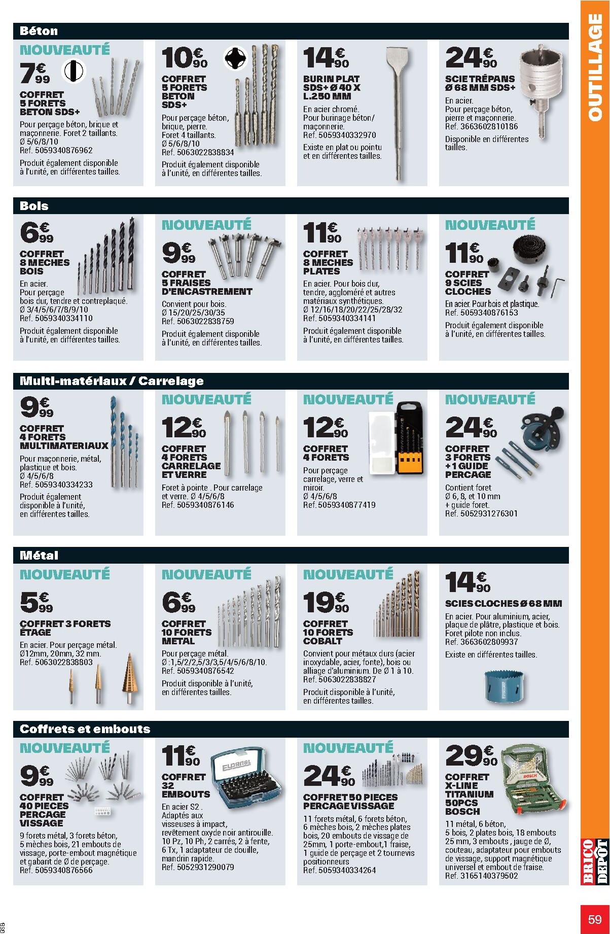 brico-depot - Current Brico Dépôt - L'Officiel du Bricolage leaflet valid from du mercredi 17/06/2026 to du dimanche 19/07/2026 - page: 59
