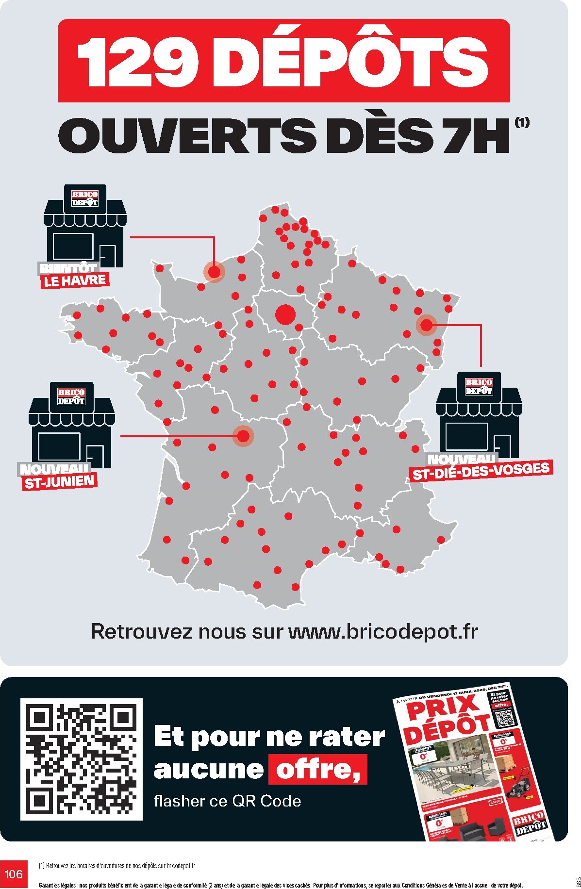 brico-depot - Current Brico Dépôt - L'Officiel du Bricolage leaflet valid from du mercredi 17/06/2026 to du dimanche 19/07/2026 - page: 106