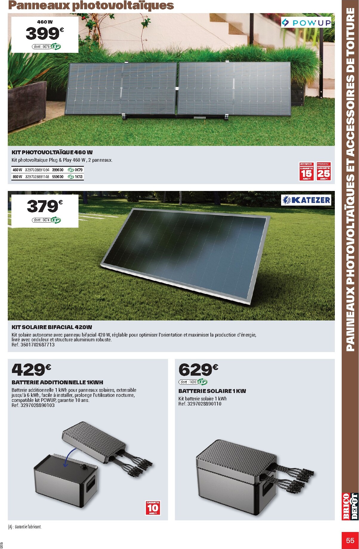brico-depot - Current Brico Dépôt - L'Officiel du Bricolage leaflet valid from du mercredi 17/06/2026 to du dimanche 19/07/2026 - page: 55
