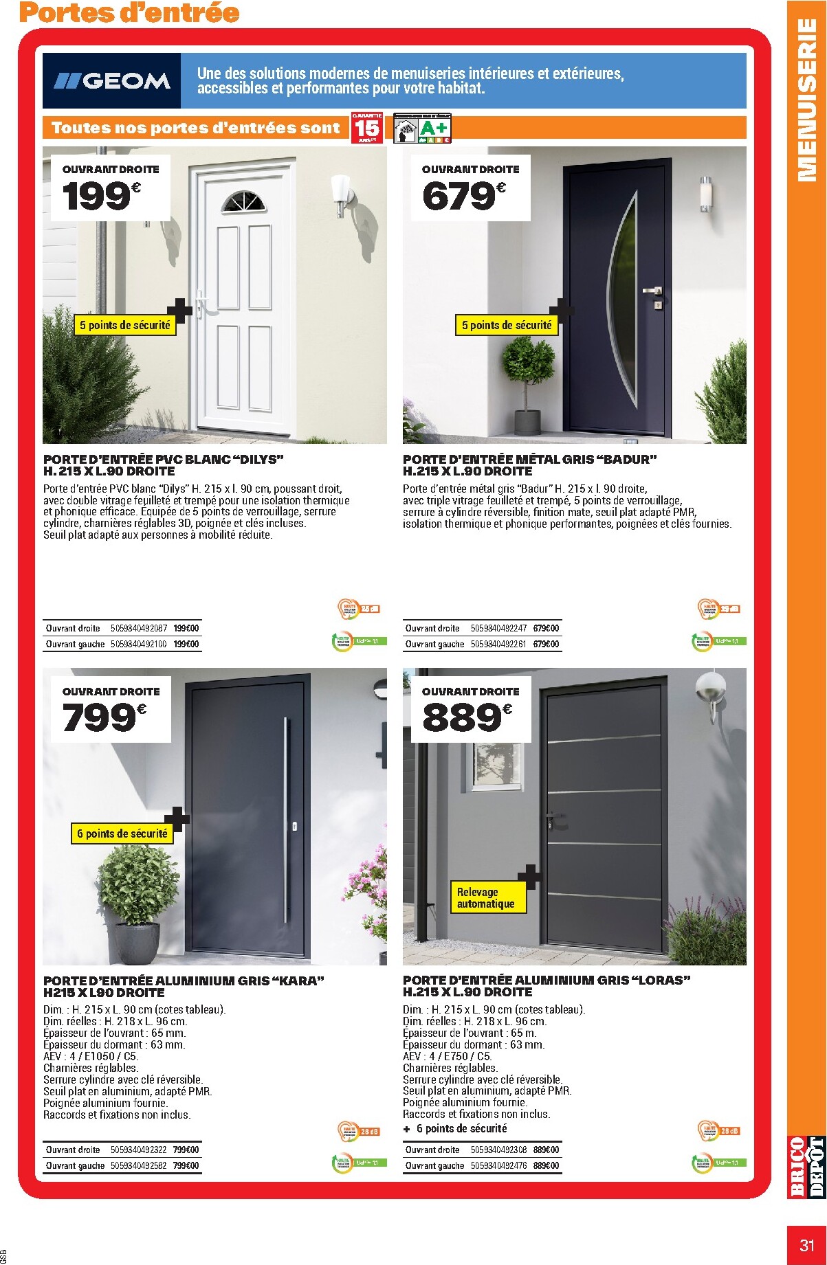brico-depot - Current Brico Dépôt - L'Officiel du Bricolage leaflet valid from du mercredi 17/06/2026 to du dimanche 19/07/2026 - page: 31