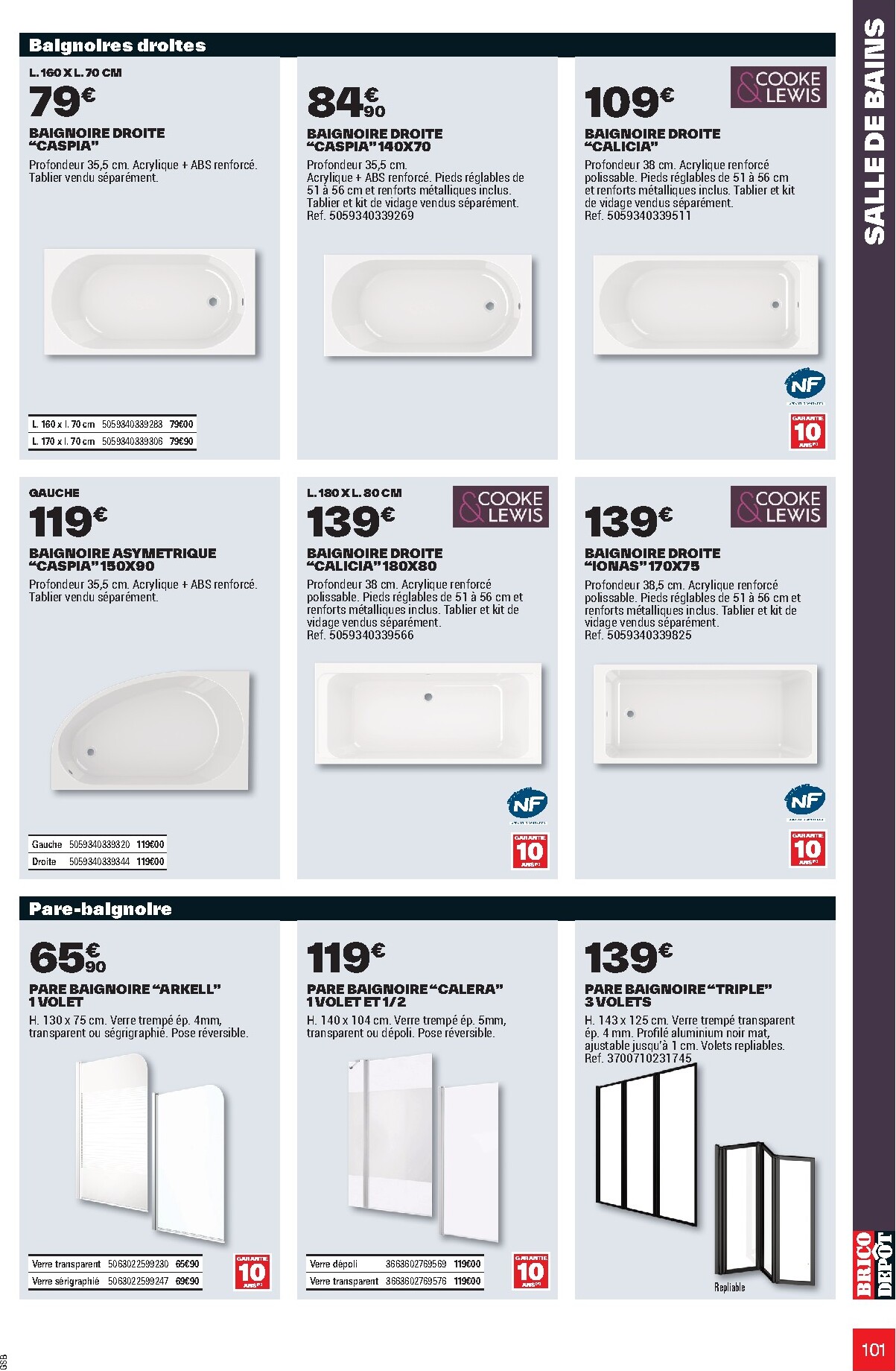 brico-depot - Current Brico Dépôt - L'Officiel du Bricolage leaflet valid from du mercredi 17/06/2026 to du dimanche 19/07/2026 - page: 101