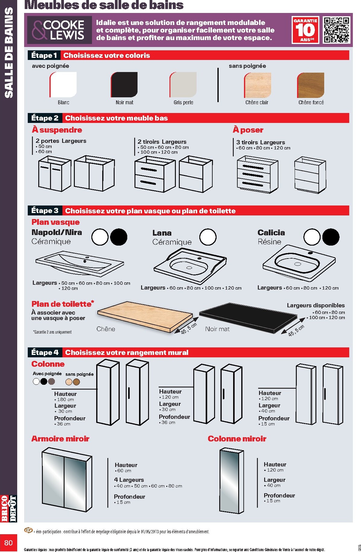 brico-depot - Current Brico Dépôt - L'Officiel du Bricolage leaflet valid from du mercredi 17/06/2026 to du dimanche 19/07/2026 - page: 80