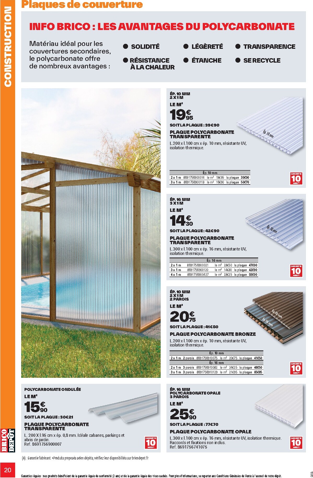 brico-depot - Current Brico Dépôt - L'Officiel du Bricolage leaflet valid from du mercredi 17/06/2026 to du dimanche 19/07/2026 - page: 20