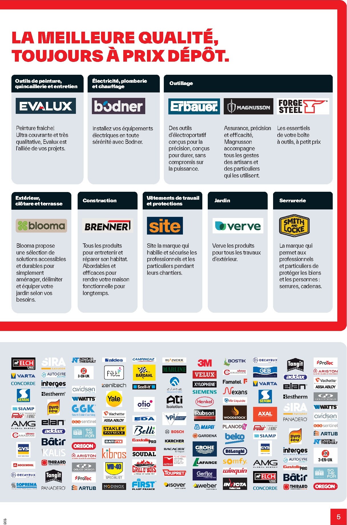 brico-depot - Current Brico Dépôt - L'Officiel du Bricolage leaflet valid from du mercredi 17/06/2026 to du dimanche 19/07/2026 - page: 5