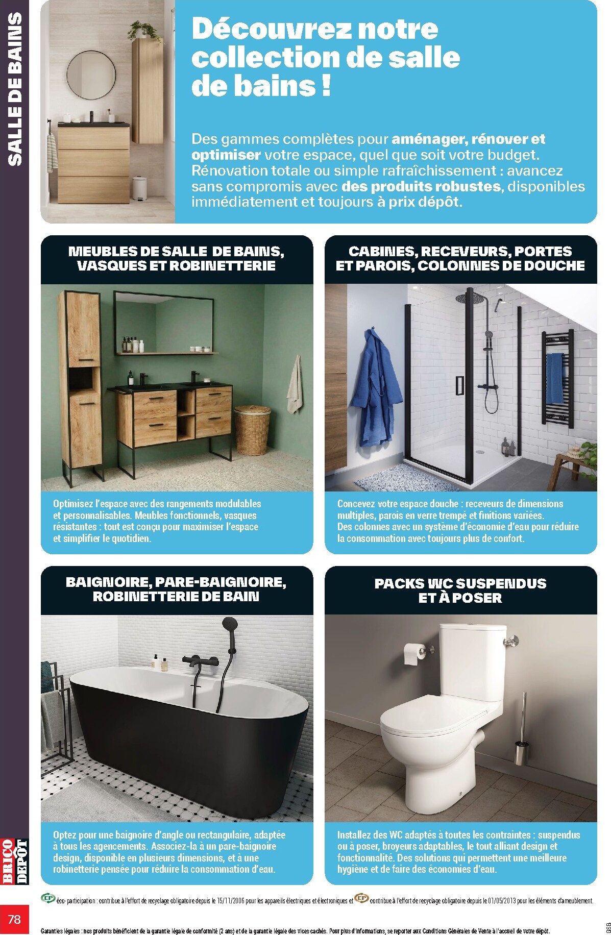 brico-depot - Current Brico Dépôt - L'Officiel du Bricolage leaflet valid from du mercredi 17/06/2026 to du dimanche 19/07/2026 - page: 78