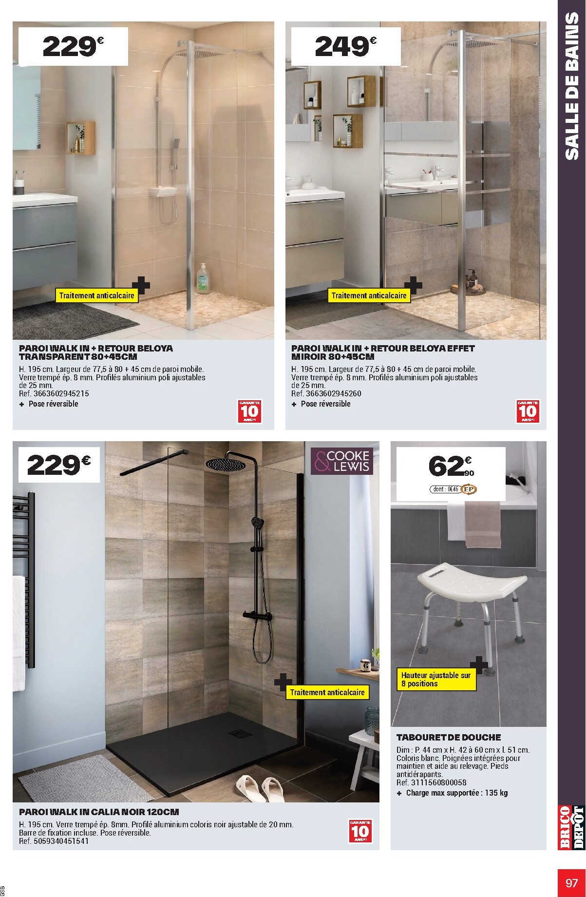 brico-depot - Current Brico Dépôt - L'Officiel du Bricolage leaflet valid from du mercredi 17/06/2026 to du dimanche 19/07/2026 - page: 97