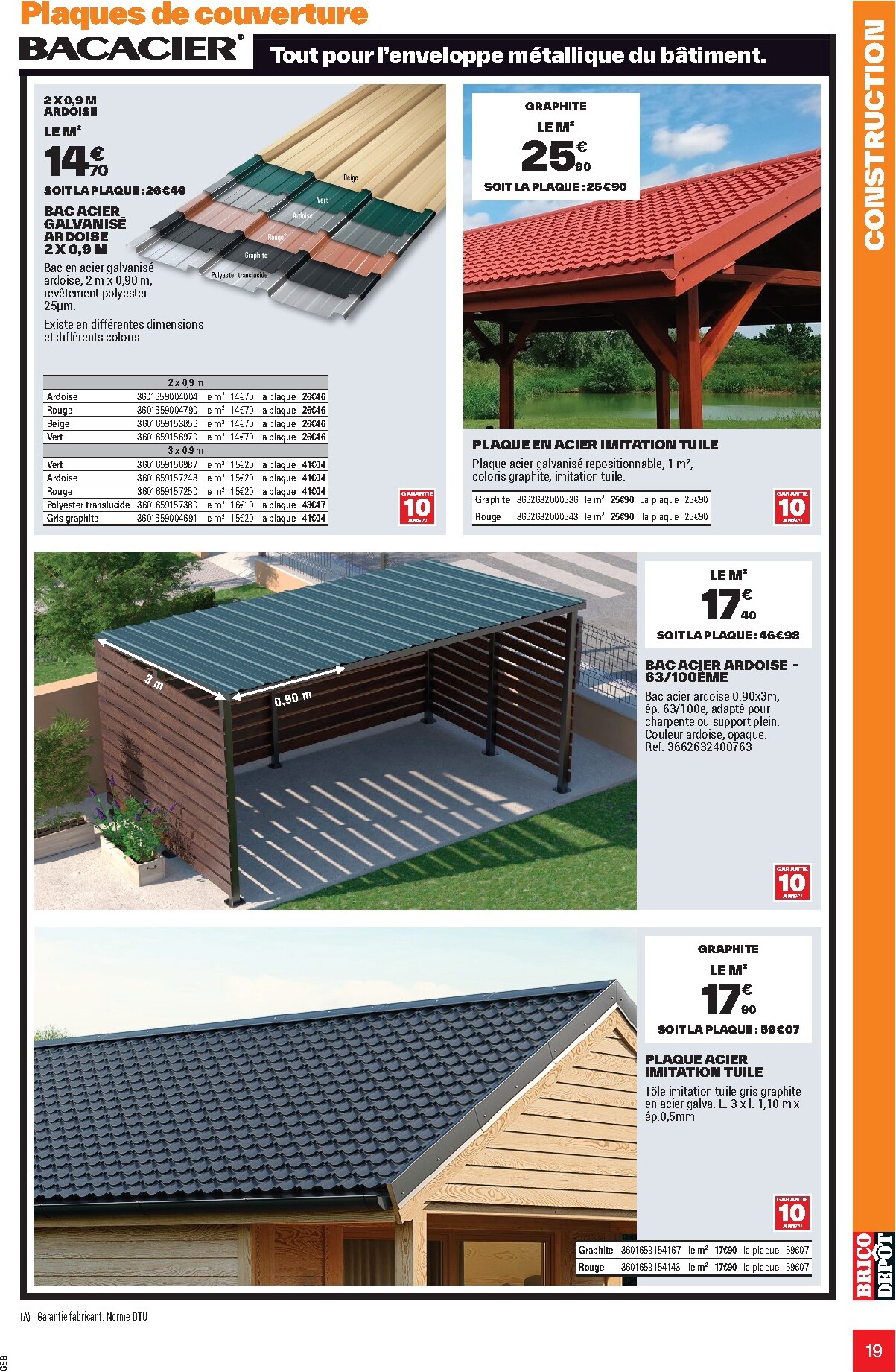 brico-depot - Current Brico Dépôt - L'Officiel du Bricolage leaflet valid from du mercredi 17/06/2026 to du dimanche 19/07/2026 - page: 19