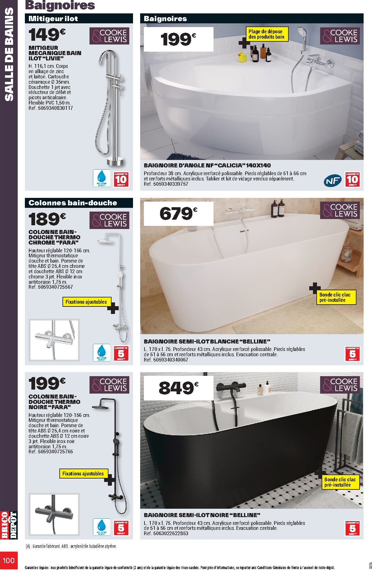 brico-depot - Current Brico Dépôt - L'Officiel du Bricolage leaflet valid from du mercredi 17/06/2026 to du dimanche 19/07/2026 - page: 100