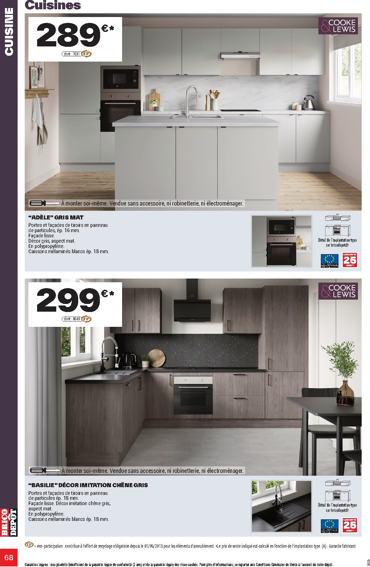 brico-depot - Current Brico Dépôt - L'Officiel du Bricolage leaflet valid from du mercredi 17/06/2026 to du dimanche 19/07/2026 - page: 68