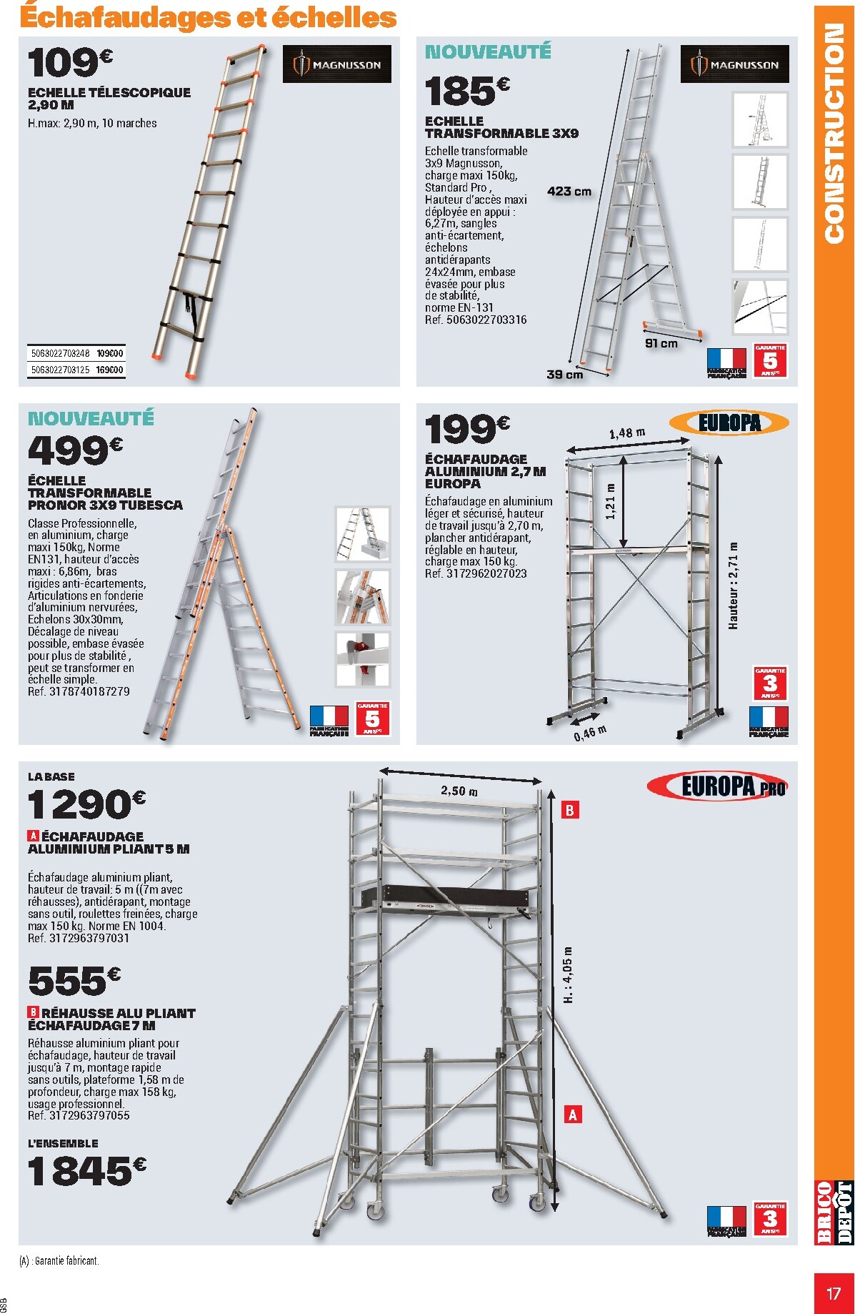 brico-depot - Current Brico Dépôt - L'Officiel du Bricolage leaflet valid from du mercredi 17/06/2026 to du dimanche 19/07/2026 - page: 17